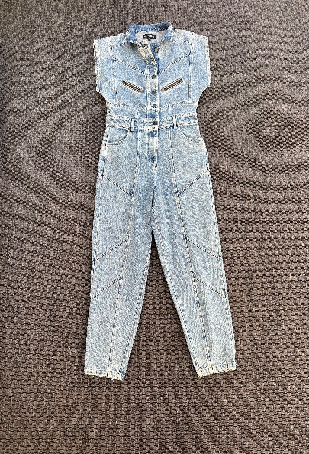 Retrofete Retrofête Denim Jean Jumper Size 26" / US 2 / IT 38 - 1 Thumbnail