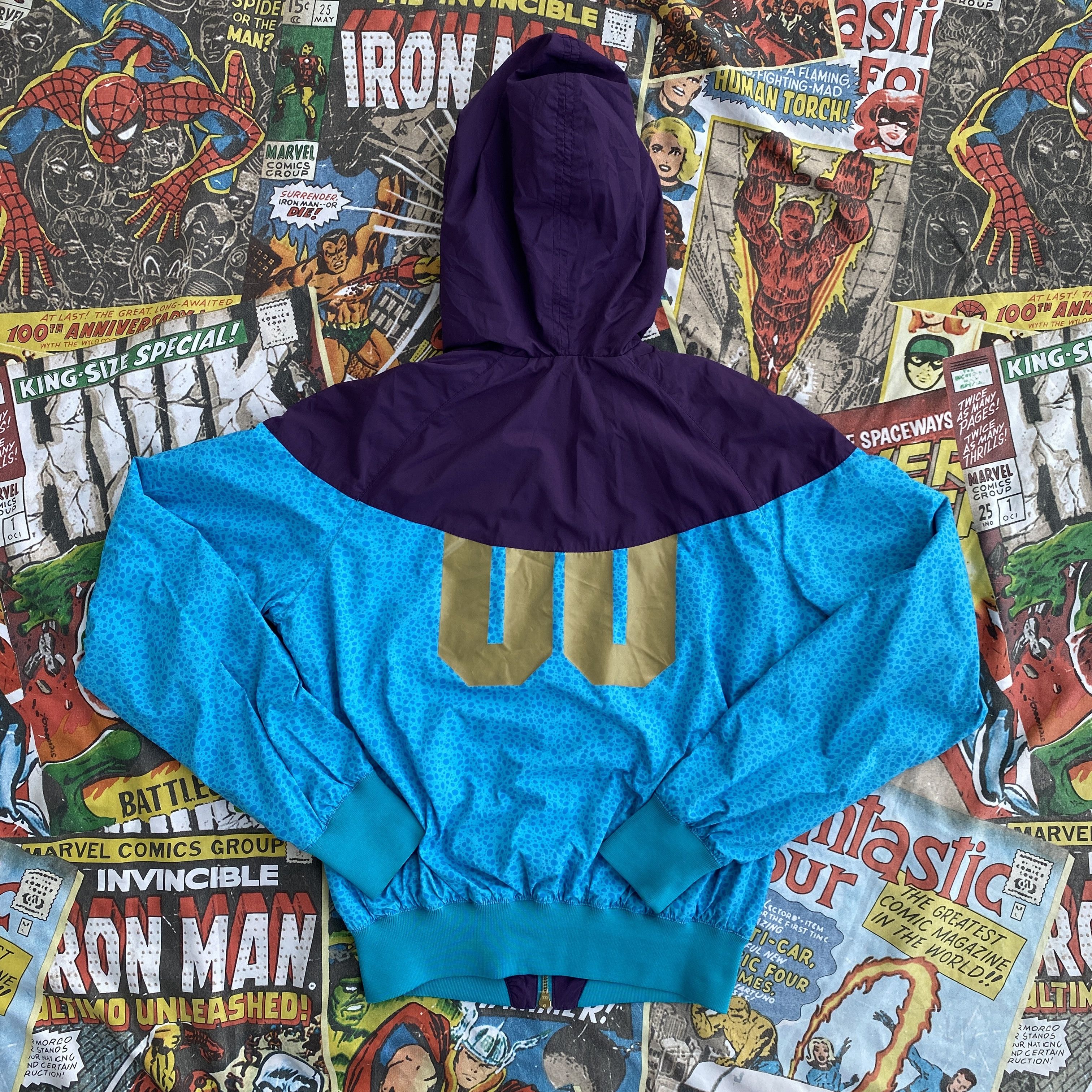 Nike Nike casual purple blue vintage jacket - M Size M / US 6-8 / IT 42-44 - 3 Thumbnail