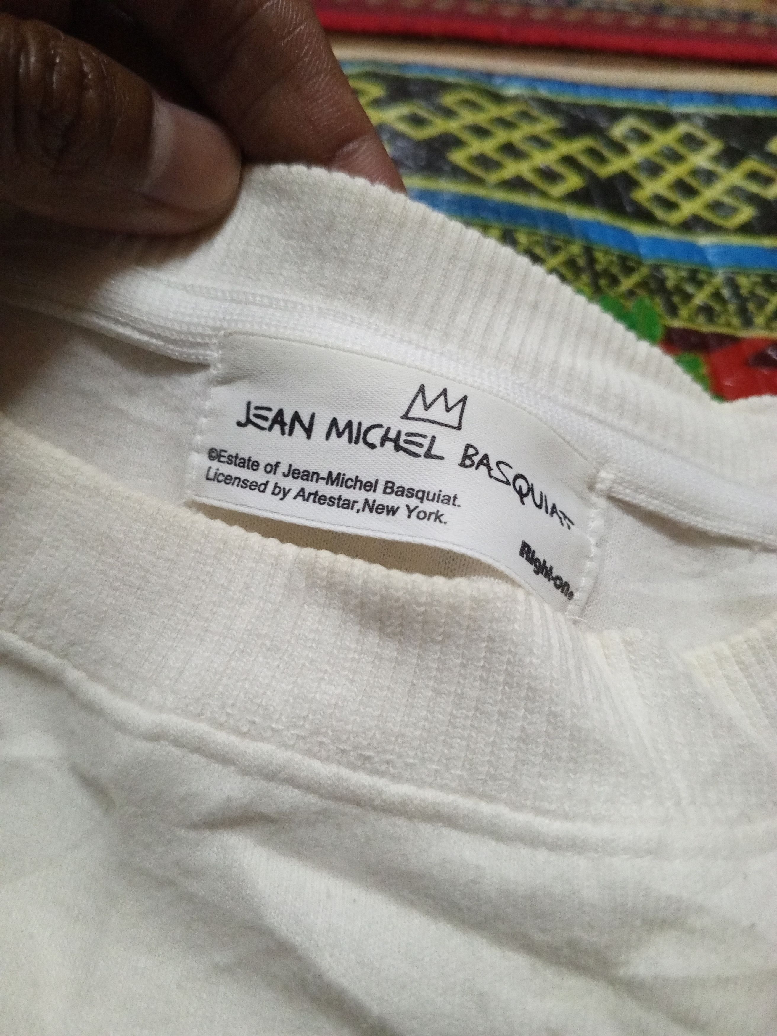 Jean-Michel Basquiat Jean Michel basquiat sweatshirt rare Size US L / EU 52-54 / 3 - 7 Thumbnail
