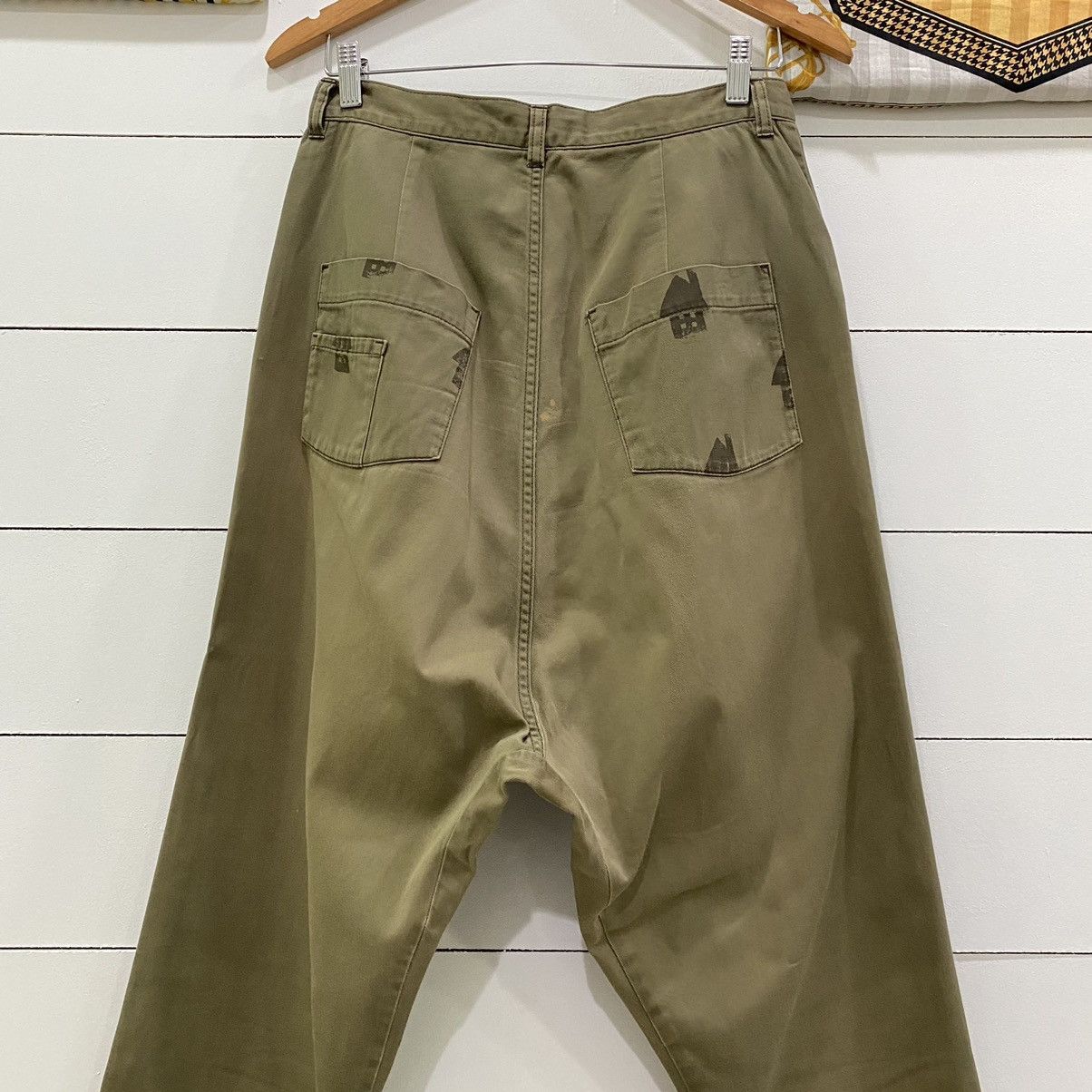 Issey Miyake Ne-net by Issey Miyake Full Print Baggy Pants Size US 29 - 11 Thumbnail