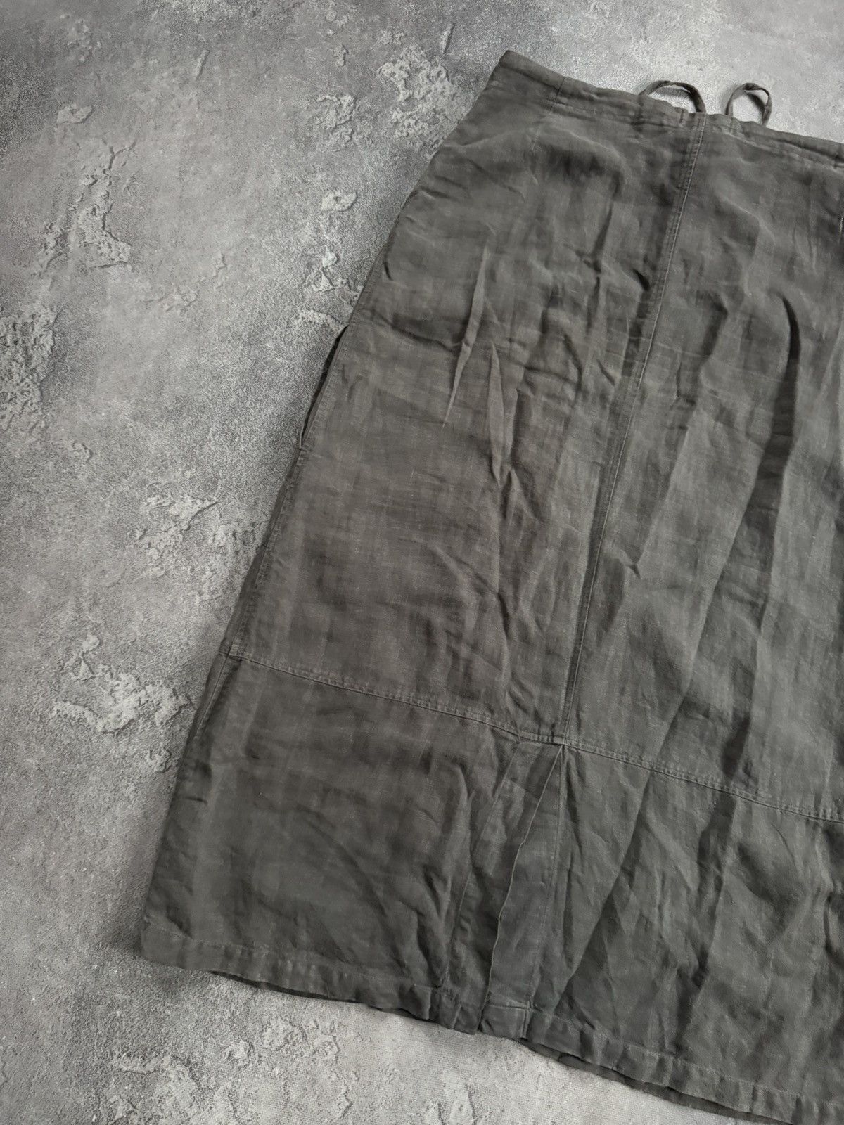 OSKA Oska III size linen avantgarde long relaxed skirt Size 28" / US 6 / IT 42 - 11 Thumbnail
