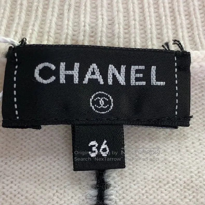 Chanel Chanel 23P black and white striped cashmere knit sweater Size XS / US 0-2 / IT 36-38 - 5 Thumbnail