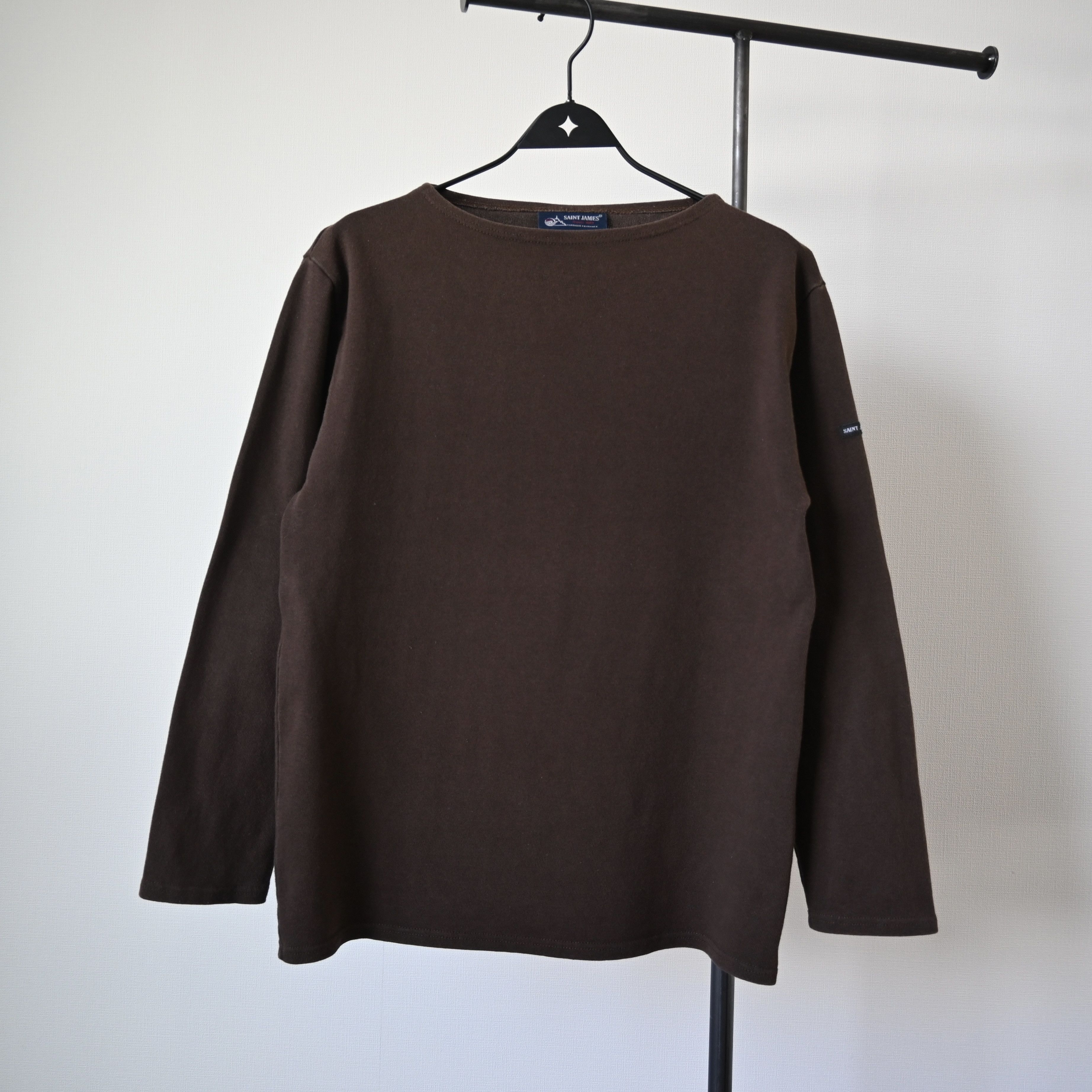 Saint James SAINT JAMES "OUESSON" heavyweight solid breton shirt, 4/M Size US M / EU 48-50 / 2 - 2 Thumbnail