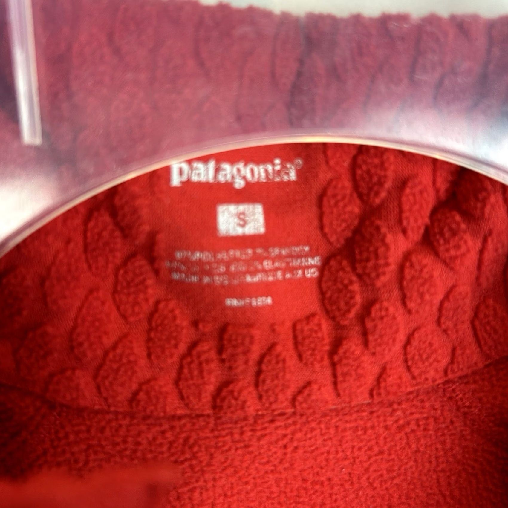 Patagonia Patagonia Jacket Mens Small Red Polartec Fleece Zip Up Soft Warm Hiking Gorpcore Size US S / EU 44-46 / 1 - 3 Thumbnail
