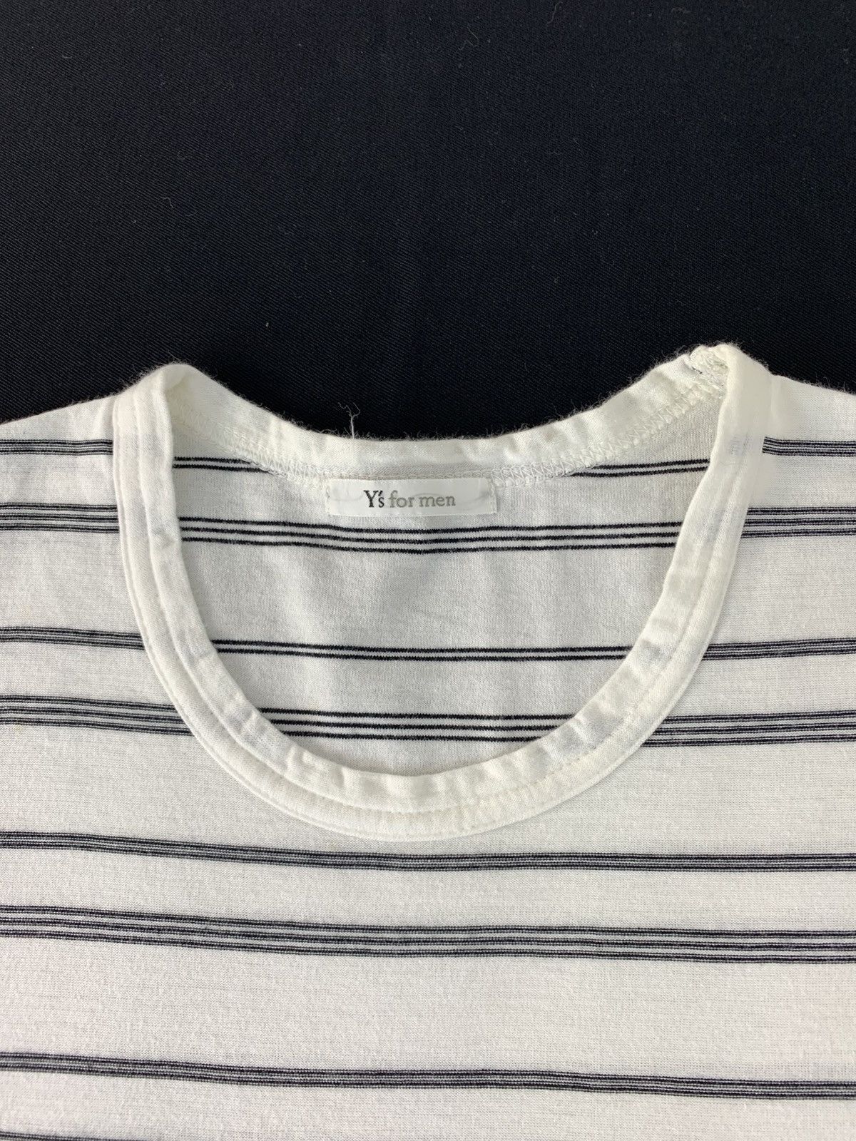 Y's for Men Y’s For Men Yohji Yamamoto Classic Striped Tee T shirt Size US L / EU 52-54 / 3 - 4 Thumbnail