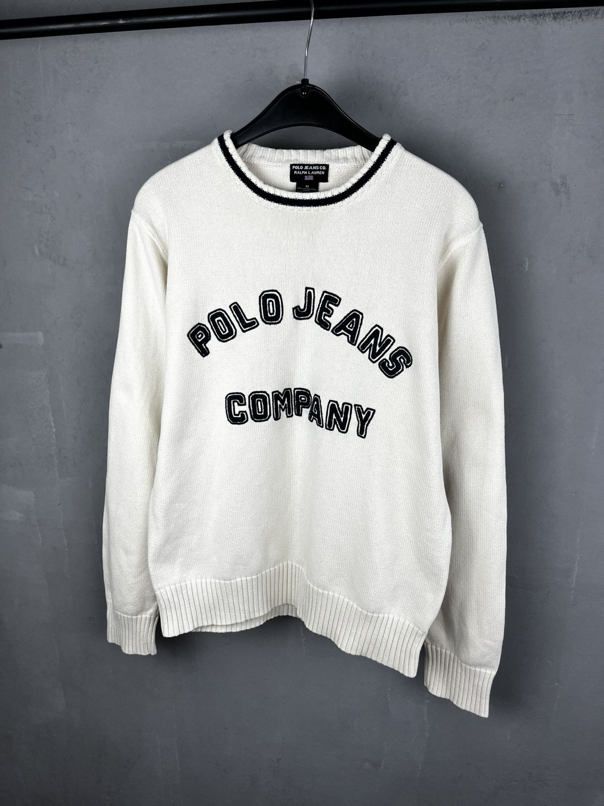 Polo Ralph Lauren Ralph Lauren big logo sweater vintage Size US M / EU 48-50 / 2 - 1 Thumbnail