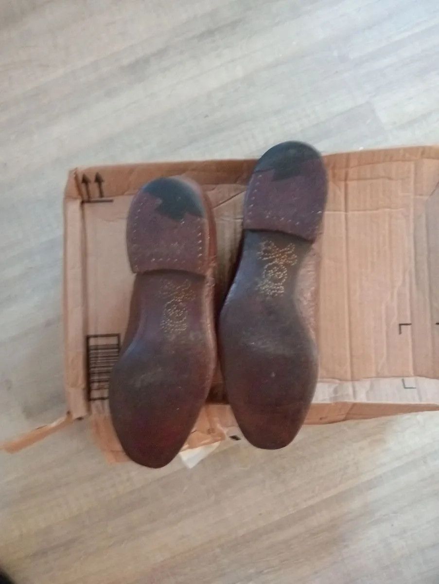 Other Barker Black Ostrich Shoes Size US 8.5 / EU 41-42 - 6 Thumbnail