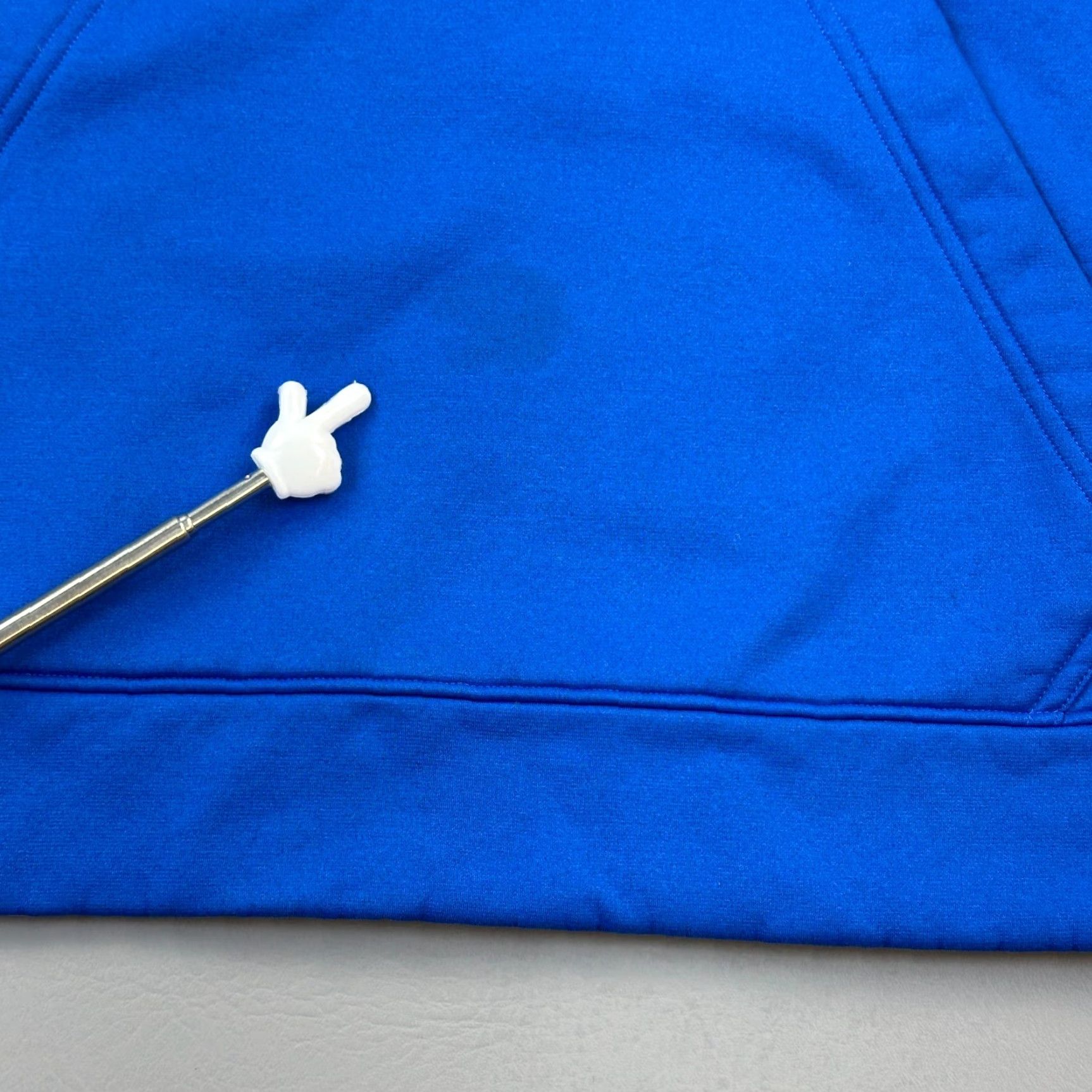 Under Armour Under Armour Hoodie Mens Large Blue UA Fleece Pullover Logo Graphic Embroidered Pocket Regular Knit Sweatshirt Size US L / EU 52-54 / 3 - 4 Thumbnail