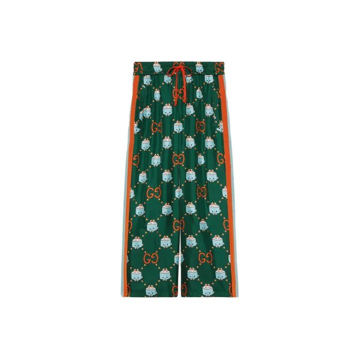 Gucci Gucci Cartoon Pattern Long Pants for Women Size 23" - 1 Thumbnail