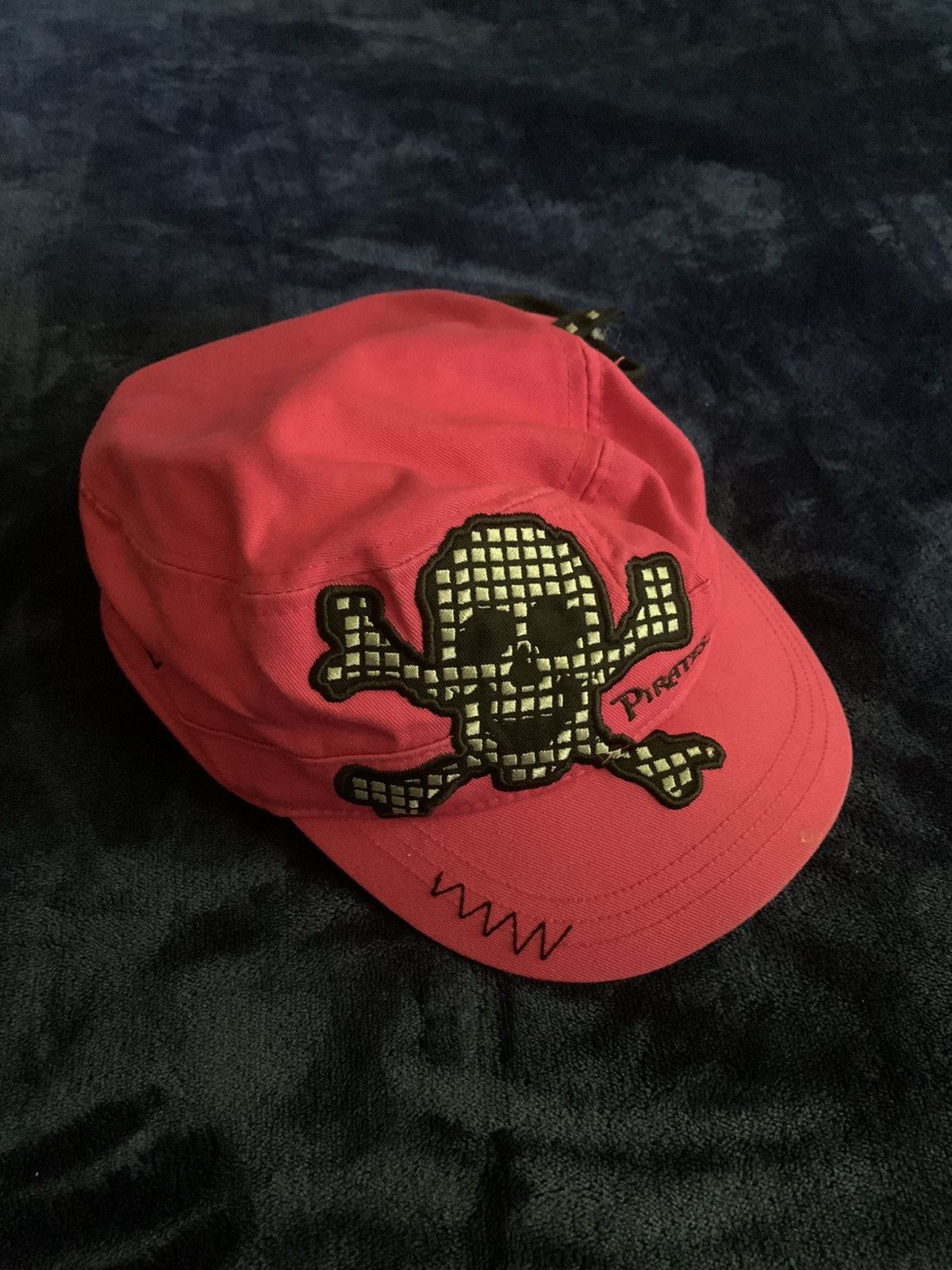 Harley Davidson × Vintage Skull Hat Vintage Streetwear Opium Y2K Cute Preppy Fashion Size ONE SIZE - 2 Thumbnail