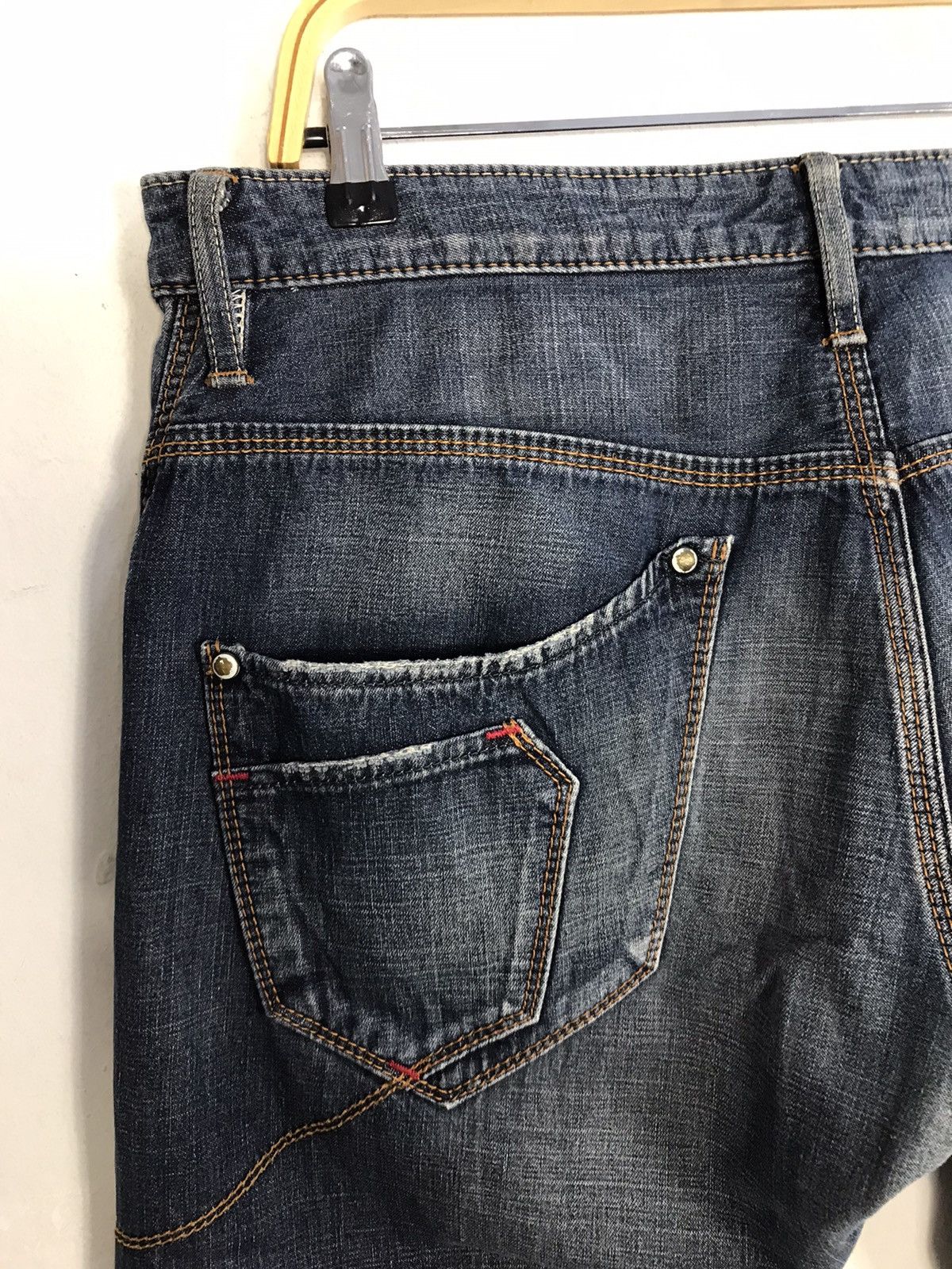 Edwin × Japanese Brand × Vintage Vintage Edwin Function Distressed Zipper Denim Short Size US 35 - 11 Thumbnail
