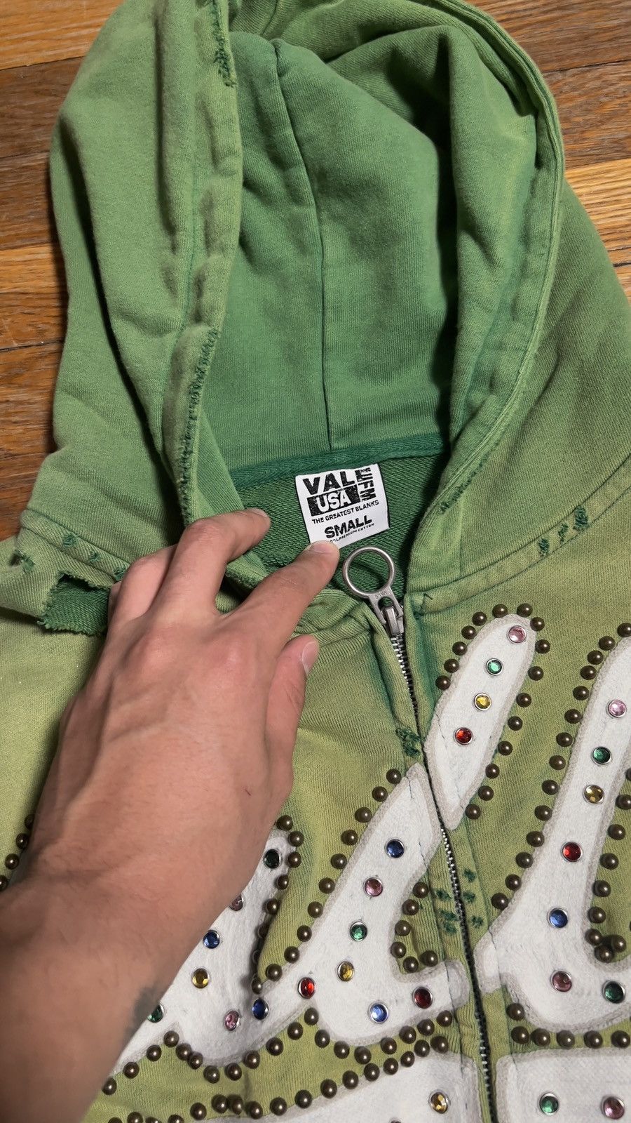 Vale Vale zip up Size US S / EU 44-46 / 1 - 2 Thumbnail