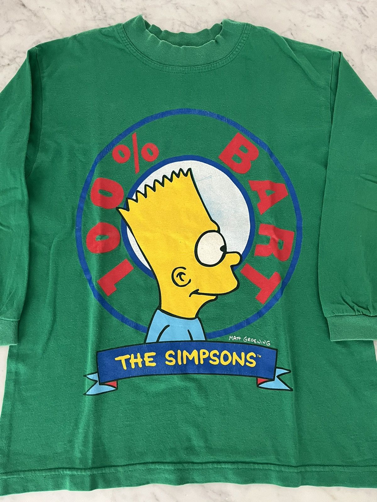 Vintage KIDS OLD SCHOOL BART SIMPSON SWEATSHIRT Size US XXS / EU 40 - 2 Thumbnail