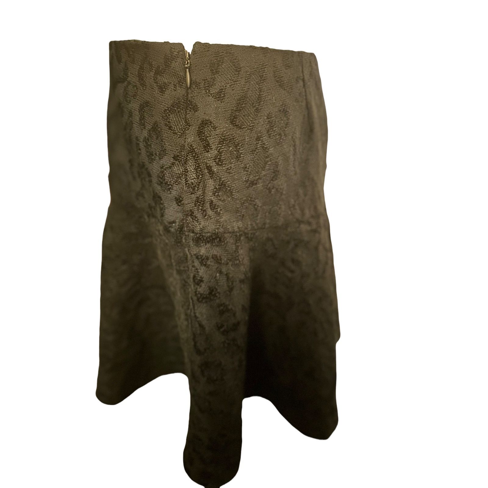 Free People Free People Chenille Cheetah Mini Skirt, Size 10 Size 32" / US 10 / IT 46 - 4 Thumbnail