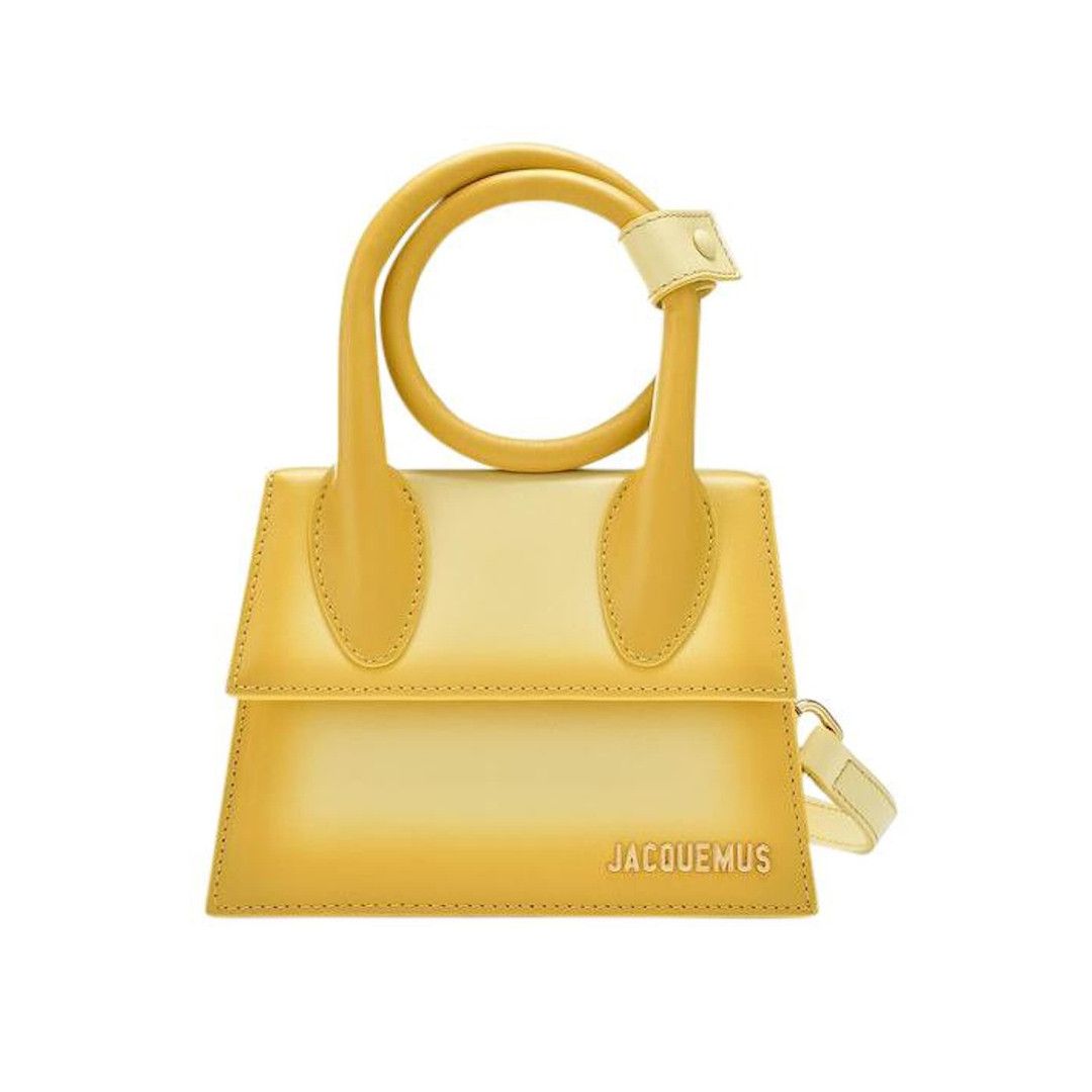 Jacquemus o1mle0325 Size: OS / Le Chiquito Bag in Noeud Yellow Size ONE SIZE - 1 Thumbnail