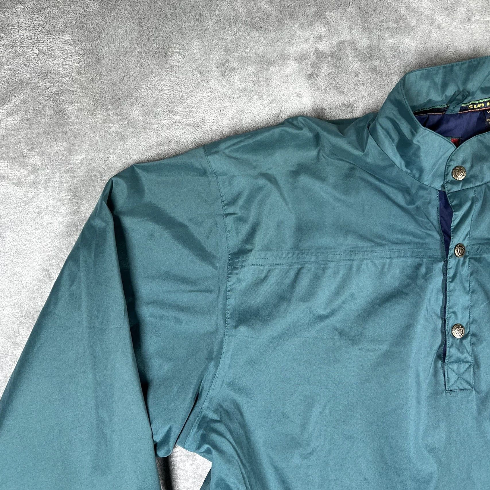 Vintage VINTAGE Sunice Golf Jacket Pullover Mens Large L Jade Green EUC Size US L / EU 52-54 / 3 - 2 Thumbnail