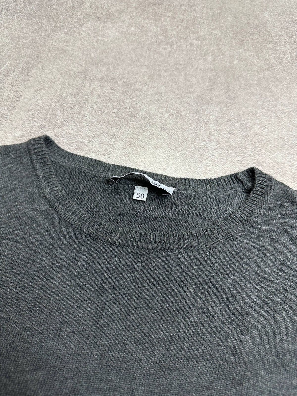 Loro Piana Loro Piana Gray Kkit Sweater Mens IT50! Size US M / EU 48-50 / 2 - 4 Thumbnail