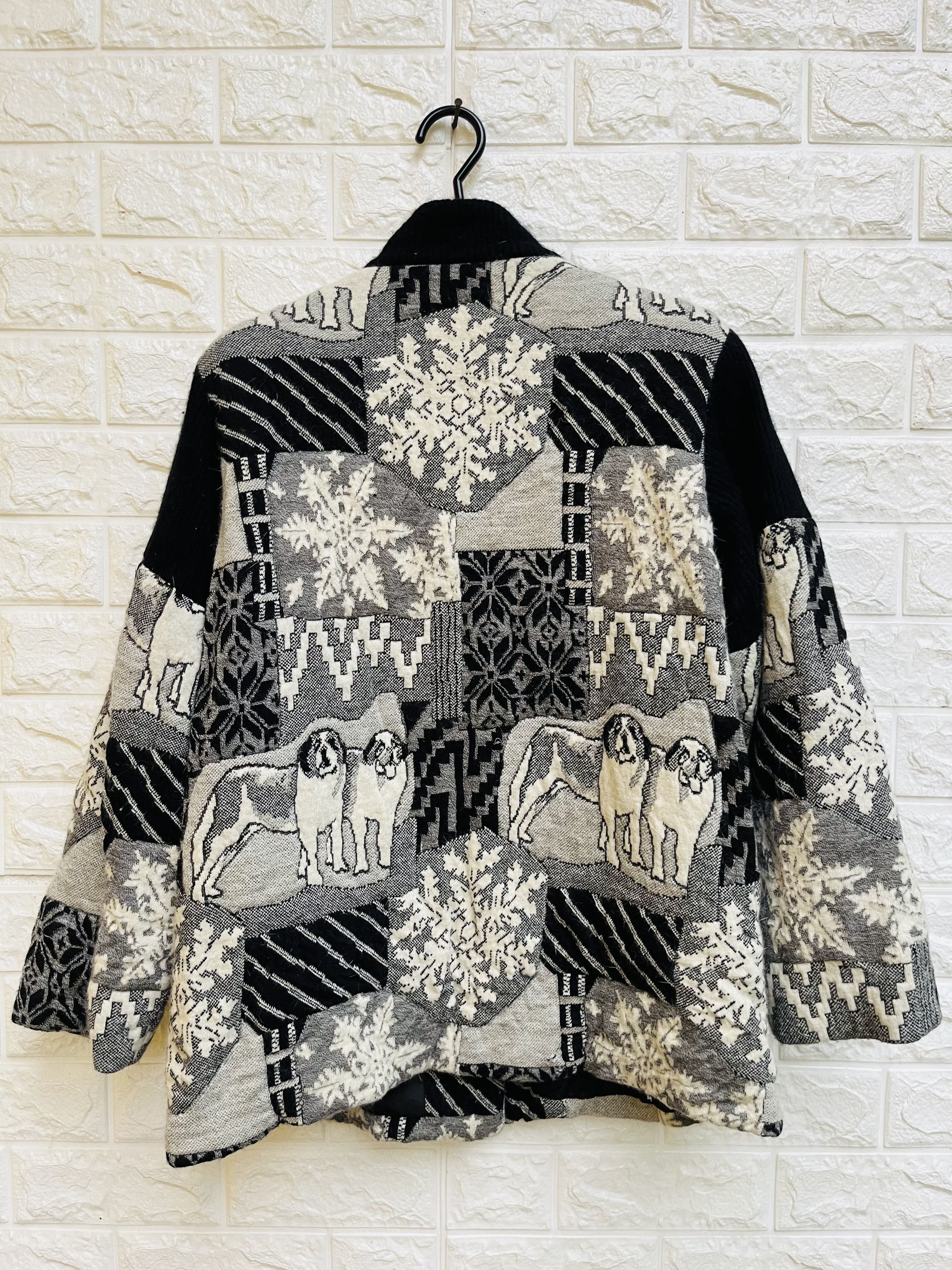 Japanese Brand × Vintage Vintage Dodgy Japanese Designer Fashion Style Jacket Size M / US 6-8 / IT 42-44 - 2 Thumbnail