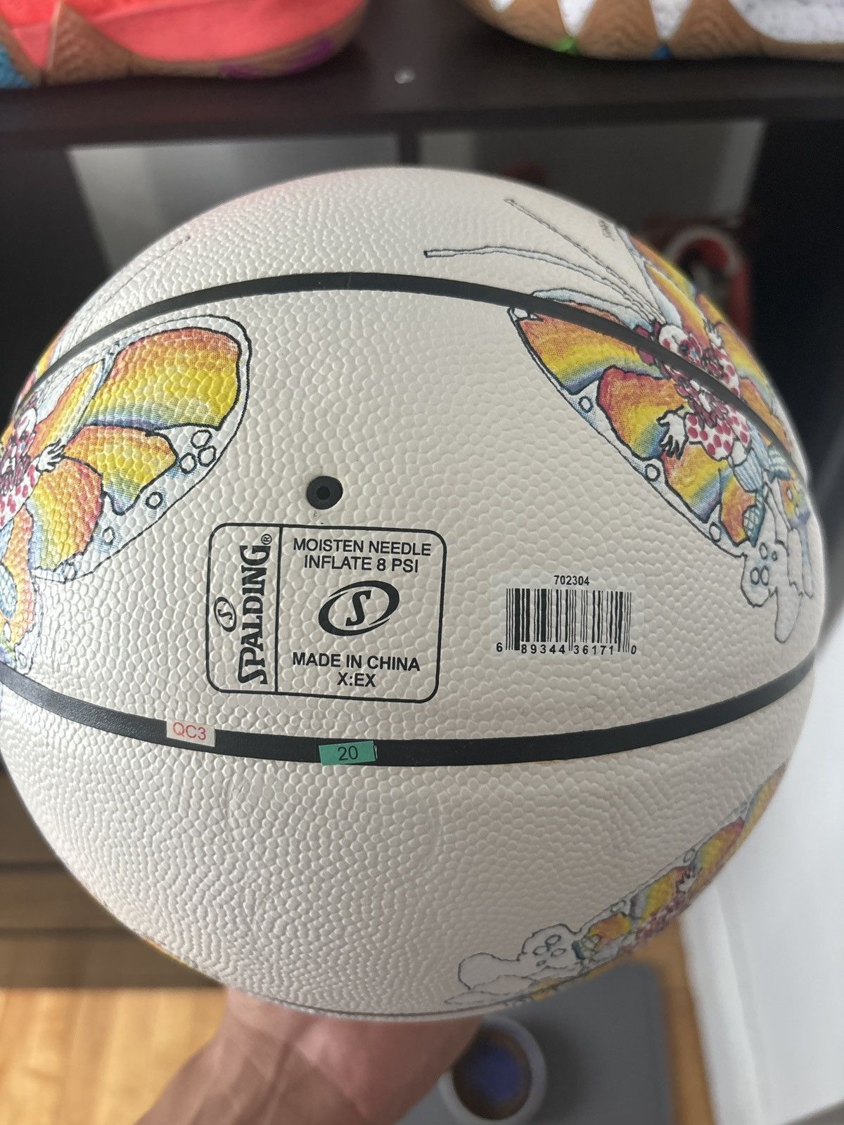 Supreme Supreme Gonz Butterfly Spalding Basketball | Grailed