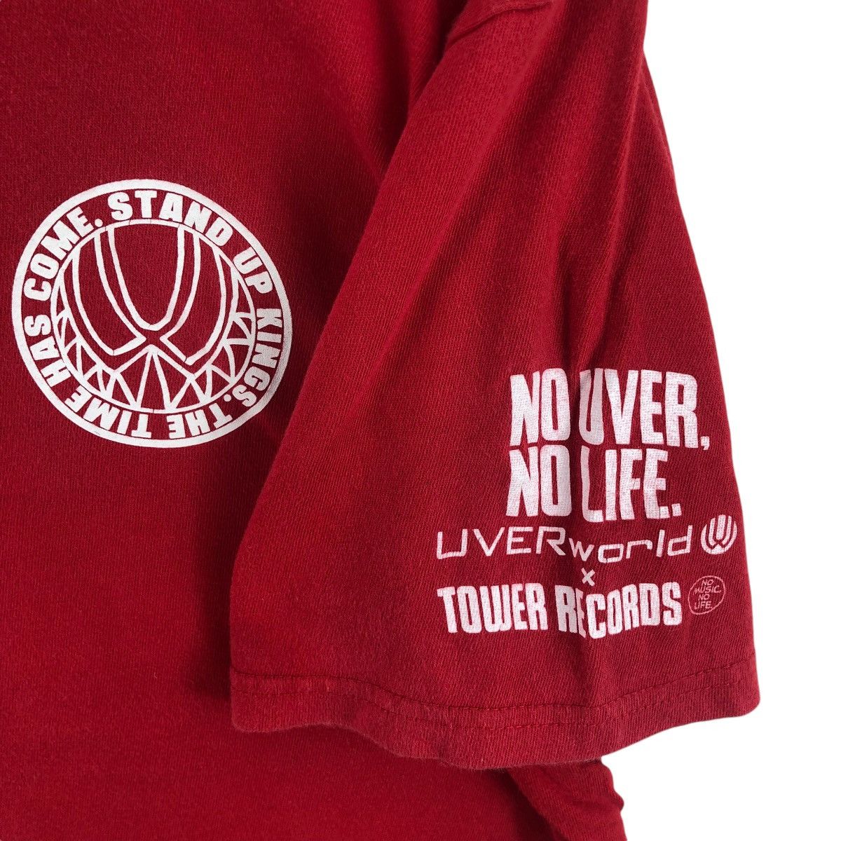 Band Tees × Vintage Vintage UVERWORLD x Tower Records Band Tee Shirt King Parade Size US XL / EU 56 / 4 - 3 Thumbnail
