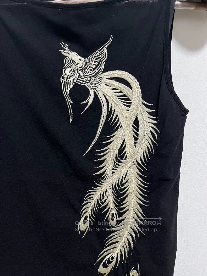Vivienne Tam VIVIENNE TAM size F Phoenix Embroidery Tulle Dress Size S / US 4 / IT 40 - 2 Thumbnail