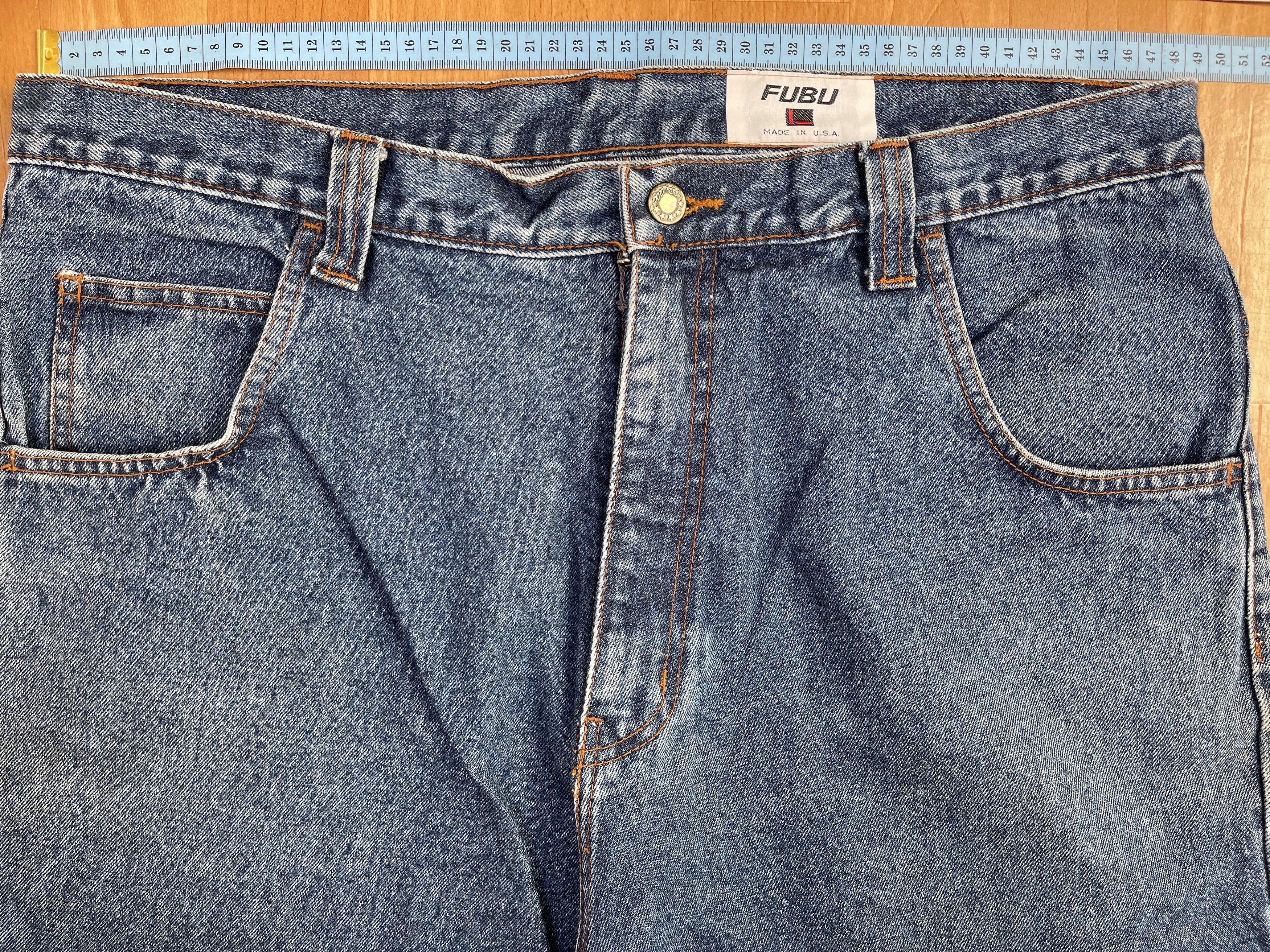 Fubu FUBU jeans, vintage baggy jeans, 90s hip hop skater Y2K 38 Size US 38 / EU 54 - 14 Thumbnail