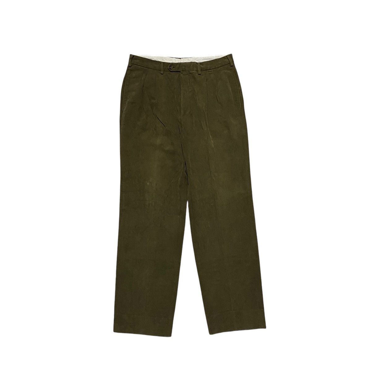 Designer × Loro Piana LORO PIANA COTTON STRAIGHT PANTS Size US 32 / EU 48 - 1 Thumbnail