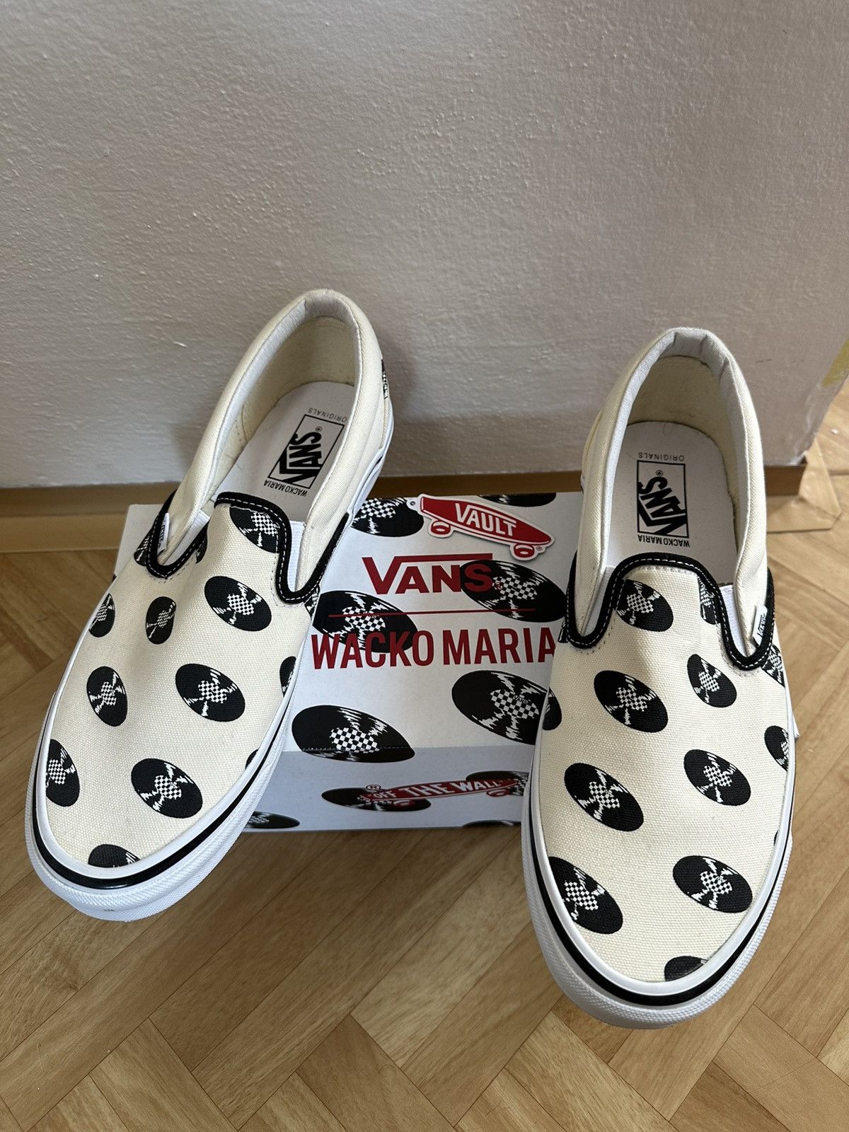 Vans × Wacko Maria Vans x wacko maria slip-ons Size US 11.5 / EU 44-45 - 1 Thumbnail