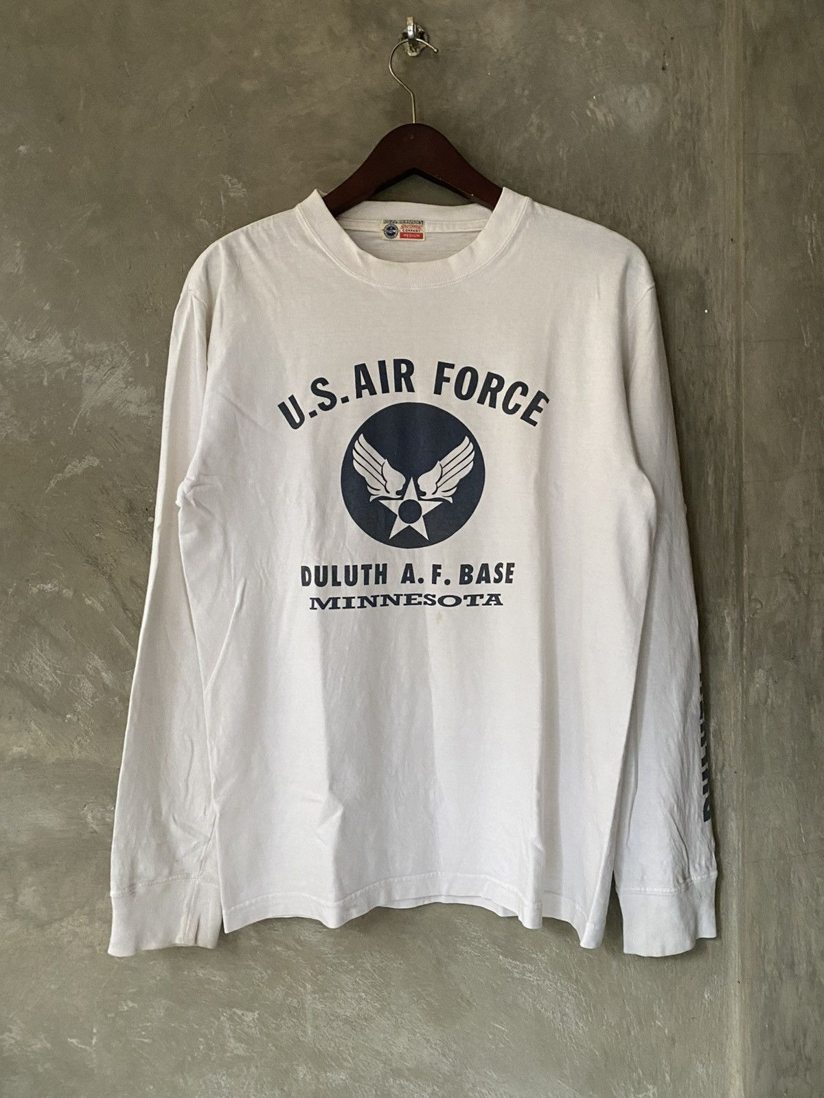 Buzz Rickson's × Japanese Brand × Toyo Enterprises Buzz Rickson’s Us Air Force Long Sleeve T-Shirt Size US M / EU 48-50 / 2 - 7 Thumbnail