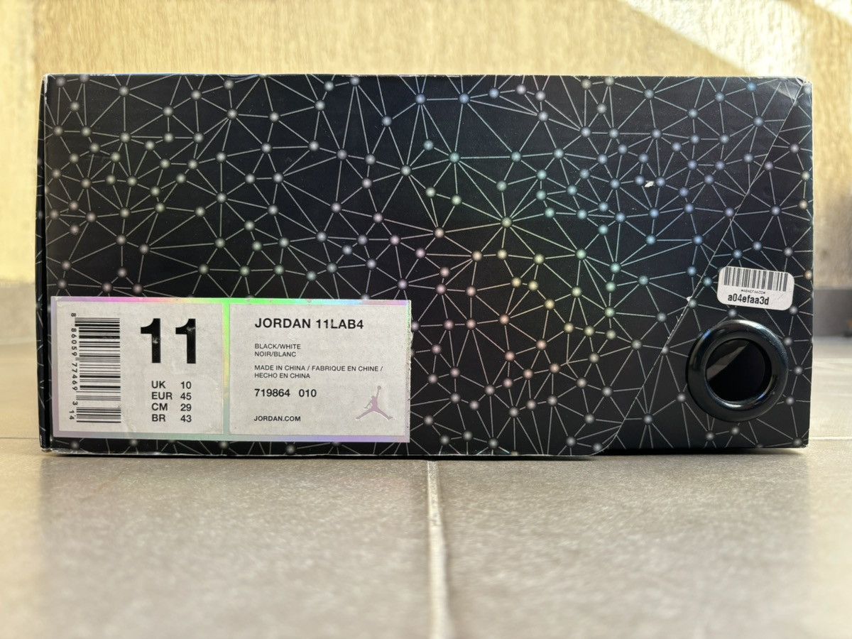 Jordan Brand Air Jordan 4 Retro ‘11Lab4 - Black’ Size US 11 / EU 44 - 13 Thumbnail