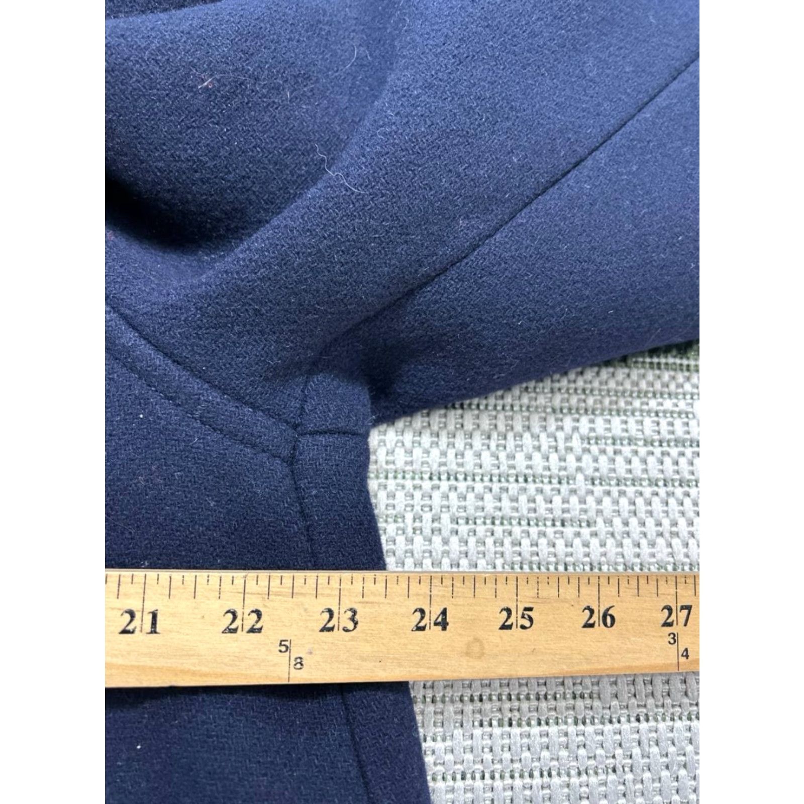 J.Crew J.Crew Jacket Womens XL Blue Wool Blend Full Zip Coat - Phone? Size XL / US 12-14 / IT 48-50 - 6 Thumbnail