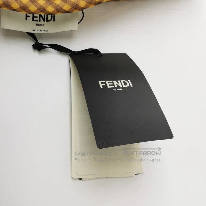 Fendi Fendi Gingham mulberry silk skirt Size 27" / US 4 / IT 40 - 3 Thumbnail