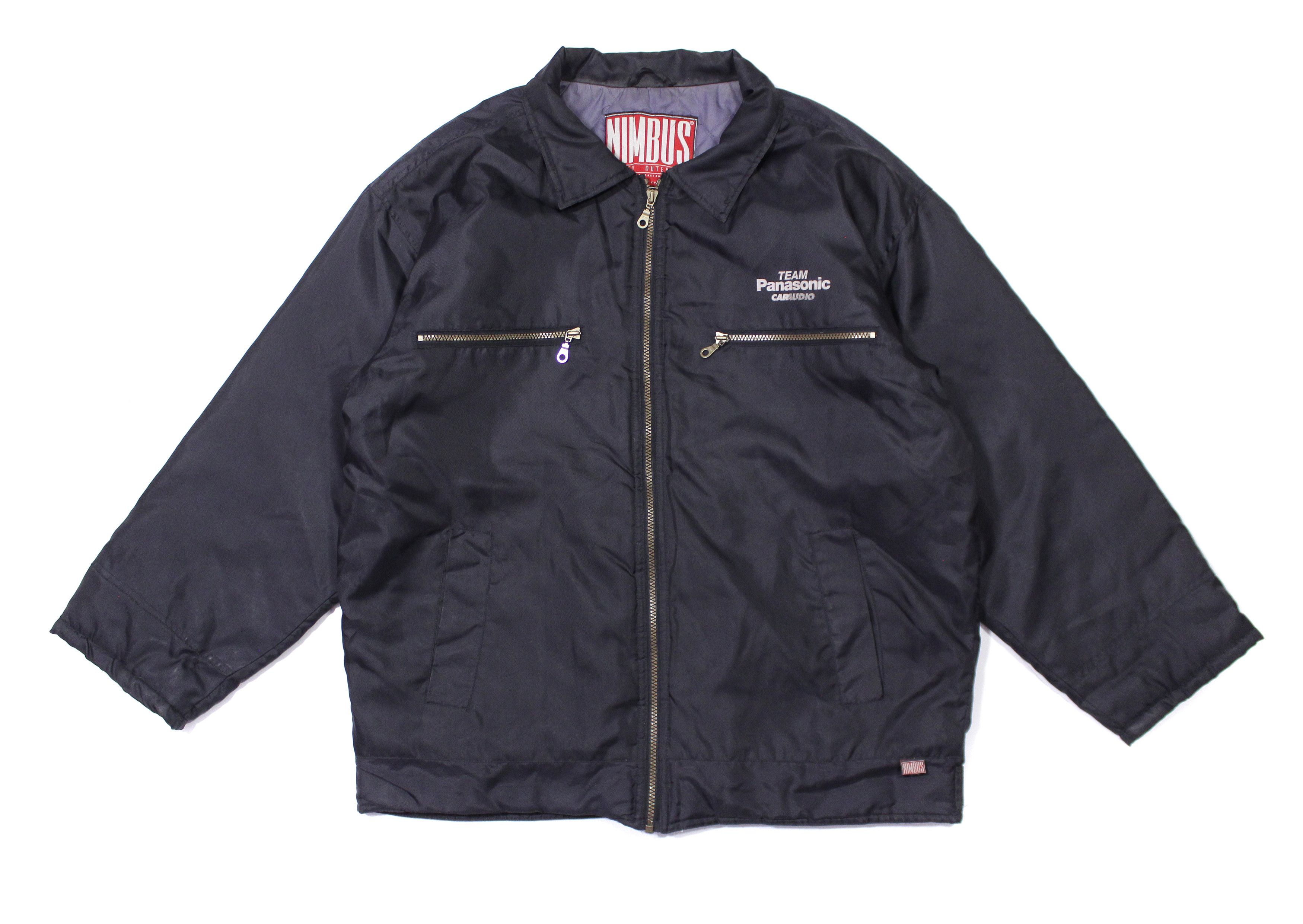 Vintage 90S Panasonic Nimbus Rap Jacket Size US L / EU 52-54 / 3 - 1 Thumbnail