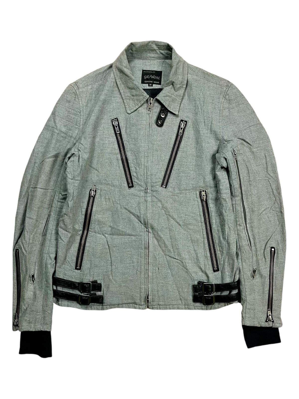 If Six Was Nine 2000s Genoil - Cyber Rider Jacket Size US M / EU 48-50 / 2 - 4 Thumbnail