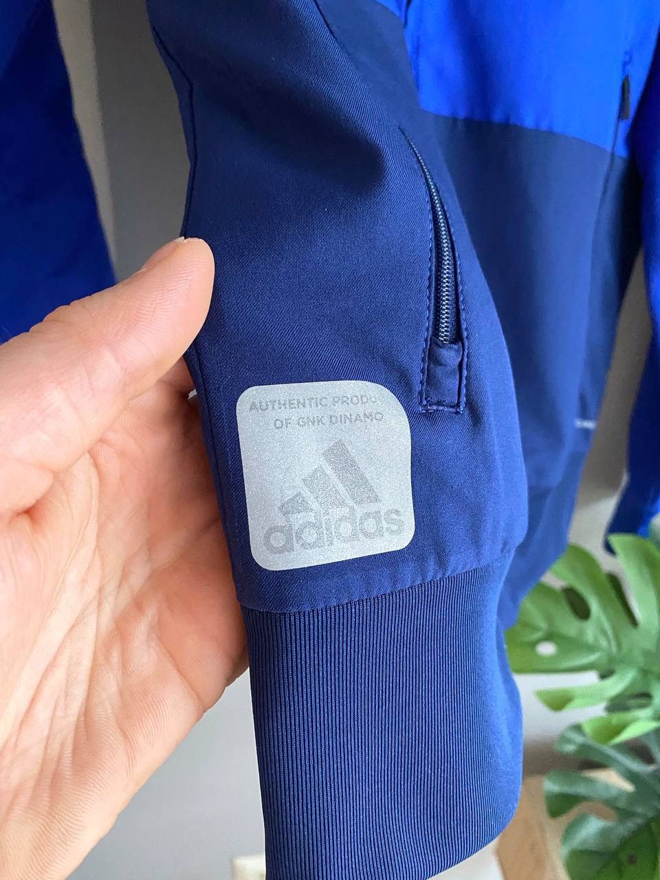 Adidas Dinamo Zagreb FC Men's Blue Soccer Track Jacket, Size S Size US S / EU 44-46 / 1 - 10 Thumbnail