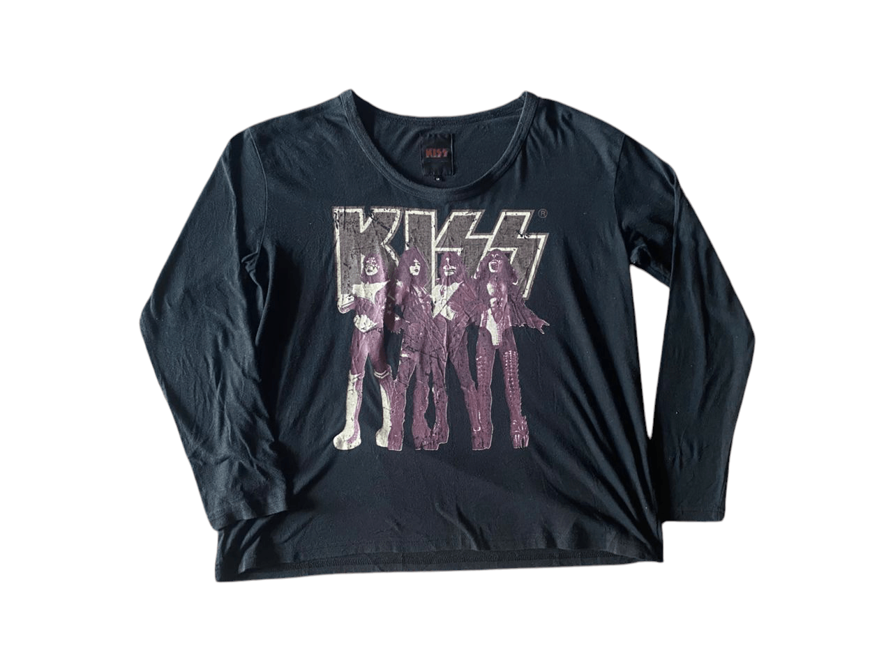 Band Tees 2000s Kiss Tshirt long sleeve Womens Size S / US 4 / IT 40 - 1 Thumbnail