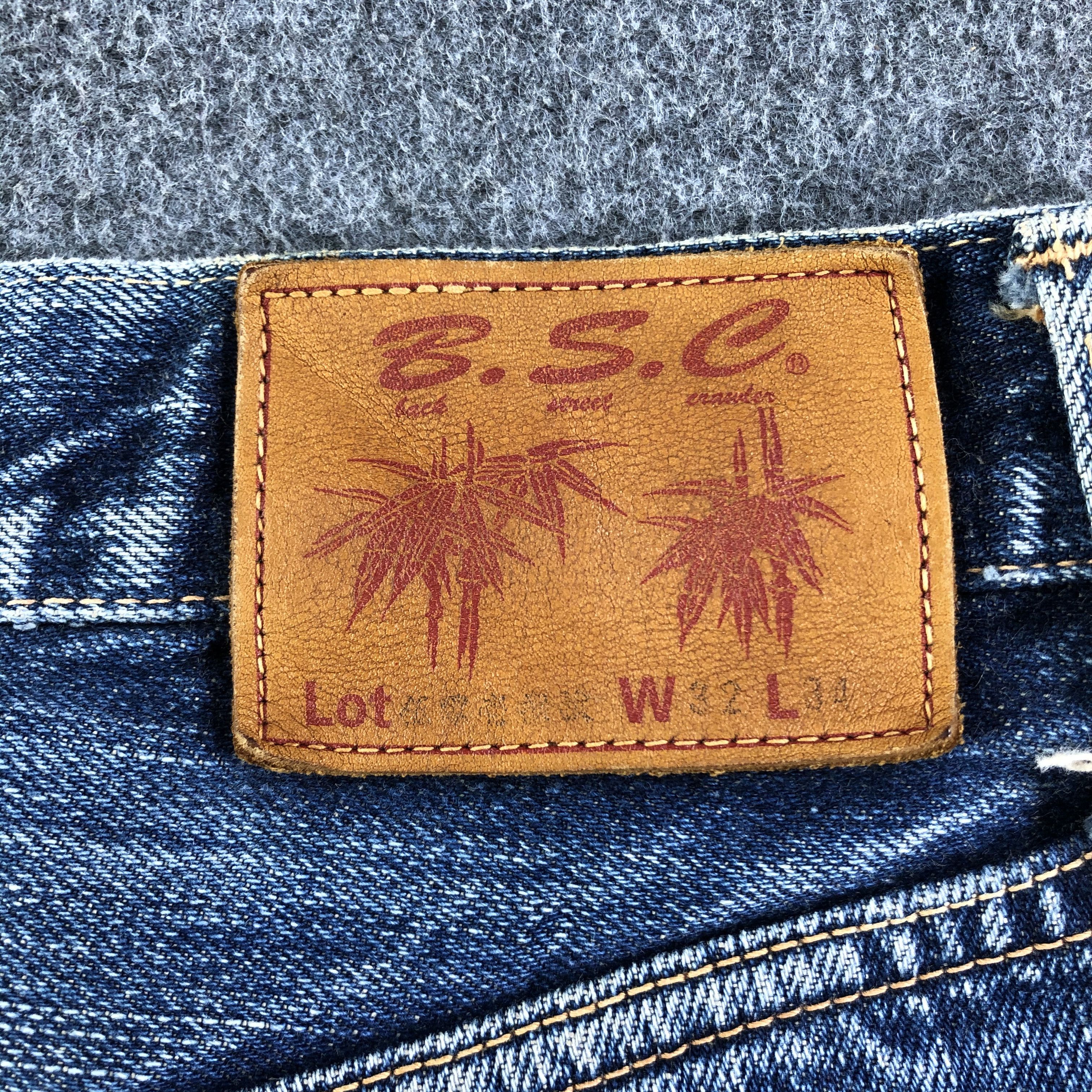 Japanese Brand × Vintage Vintage Bsc Japan Redline Jeans-J2949 Size US 30 / EU 46 - 6 Thumbnail