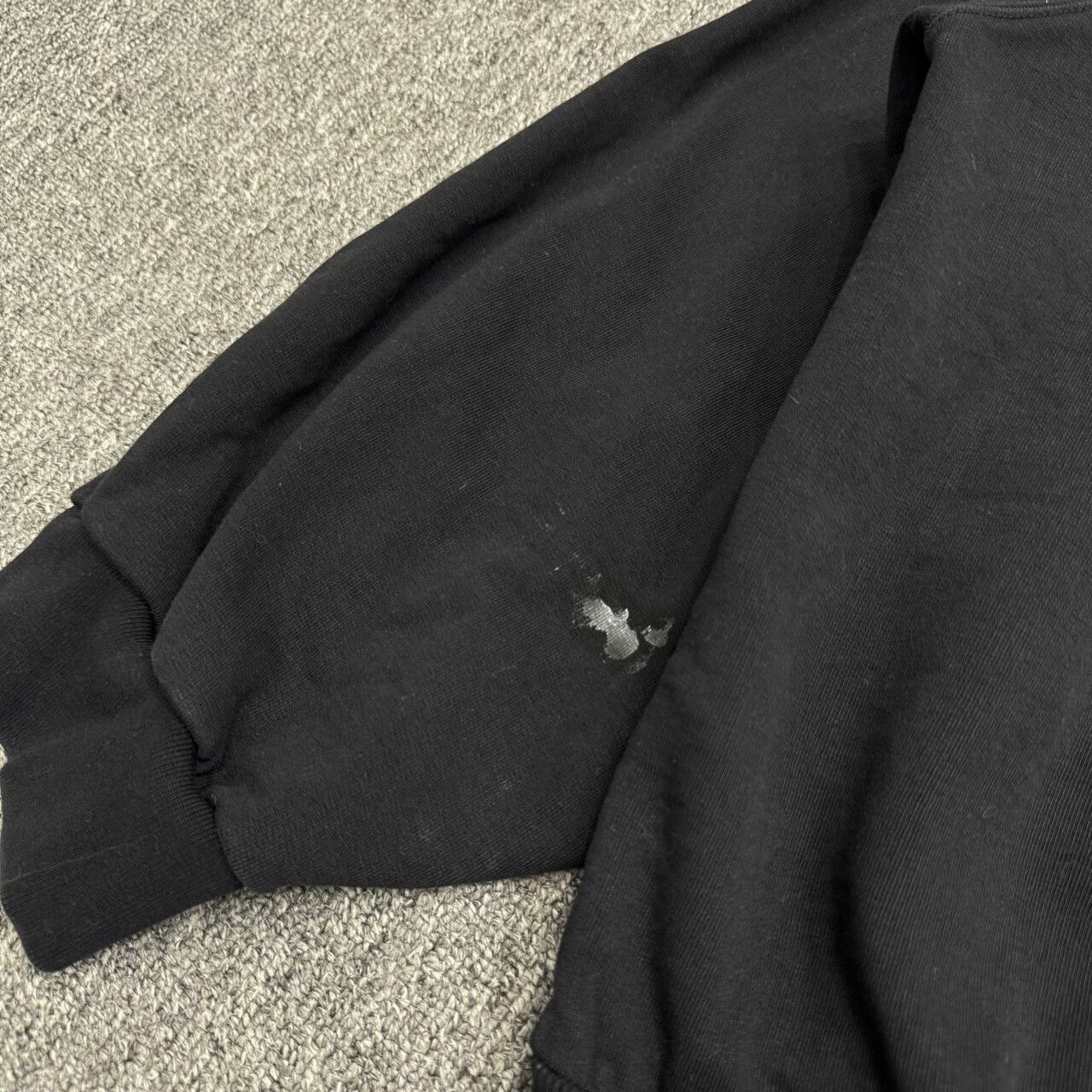 Balenciaga Balenciaga Black Hoodie with Stripes. Size US L / EU 52-54 / 3 - 7 Thumbnail