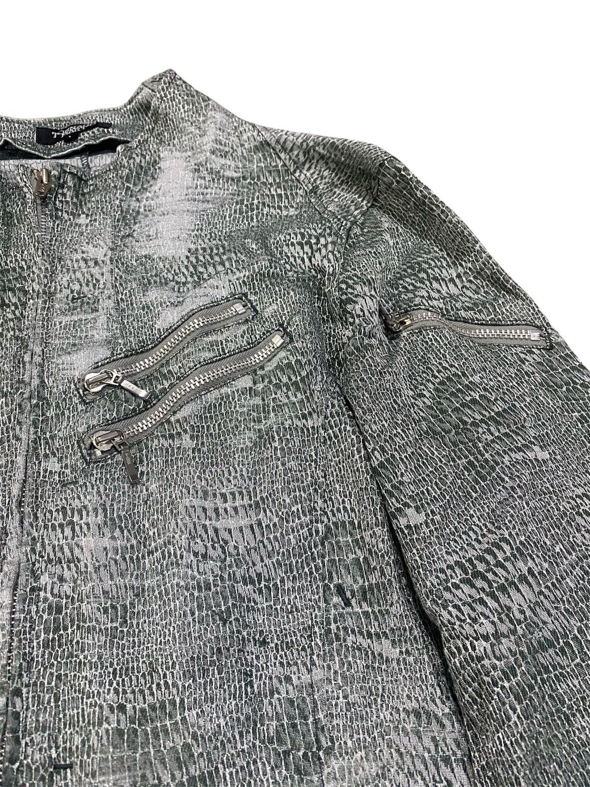 Tornado Mart Tornado Mart Crocodile Pattern Design Riders Blouson Jacket Size US L / EU 52-54 / 3 - 10 Thumbnail