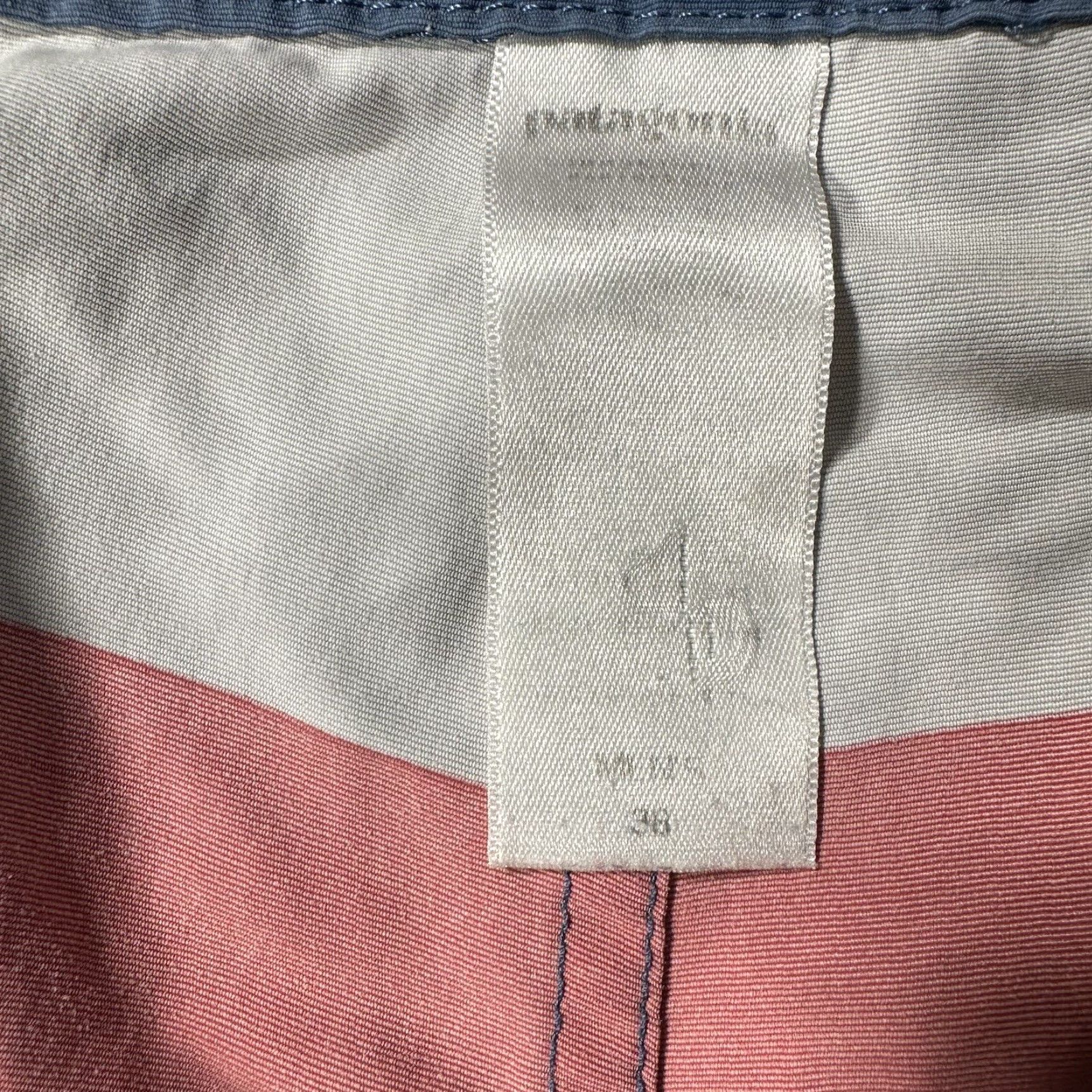 Patagonia Patagonia Board Shorts Men 38 Blue Striped Wavefarer Nylon Elastane Swim Bottom Stretch Beach Surfing Size US 38 / EU 54 - 3 Thumbnail
