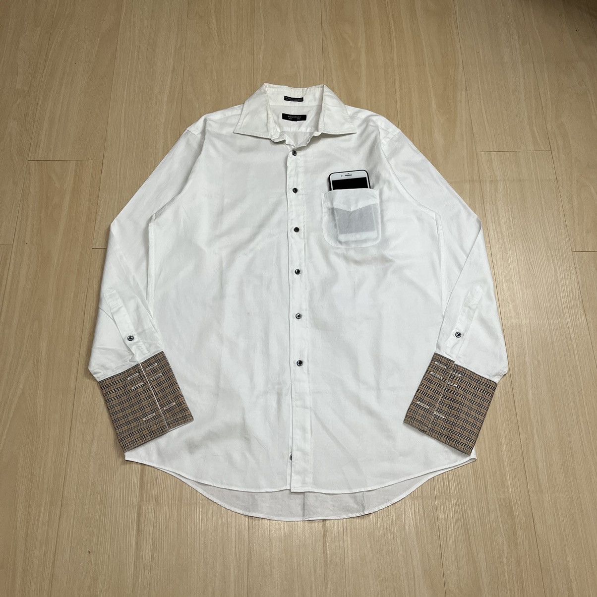 Burberry Burberry Blacklabel Novacheck Shirt Size US L / EU 52-54 / 3 - 1 Thumbnail