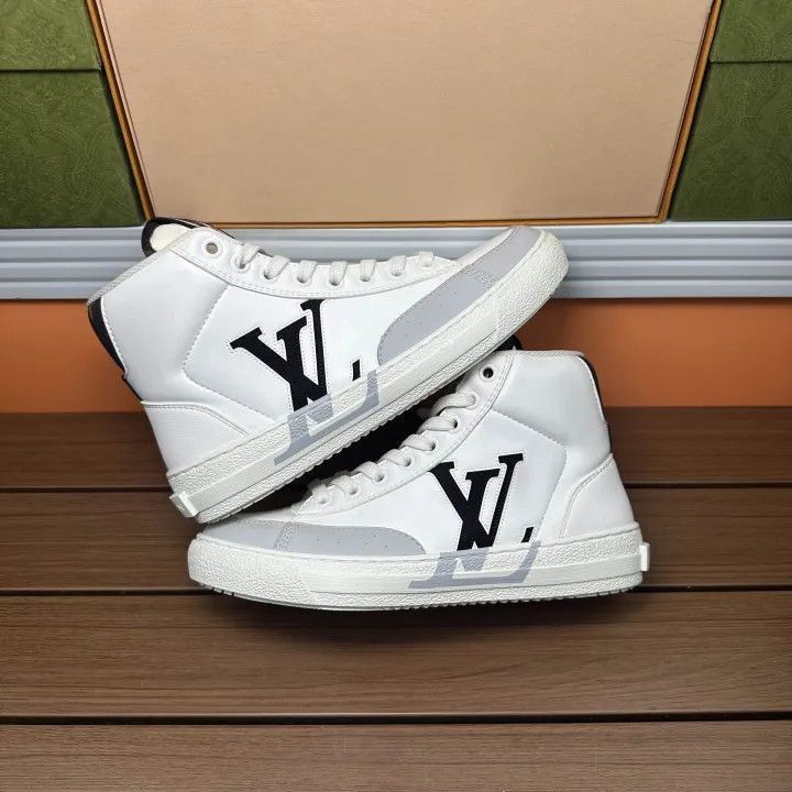 Louis Vuitton Louis Vuitton Charlie High-Top Fashion Sneakers -2508 Size US 5 / IT 35 - 3 Thumbnail