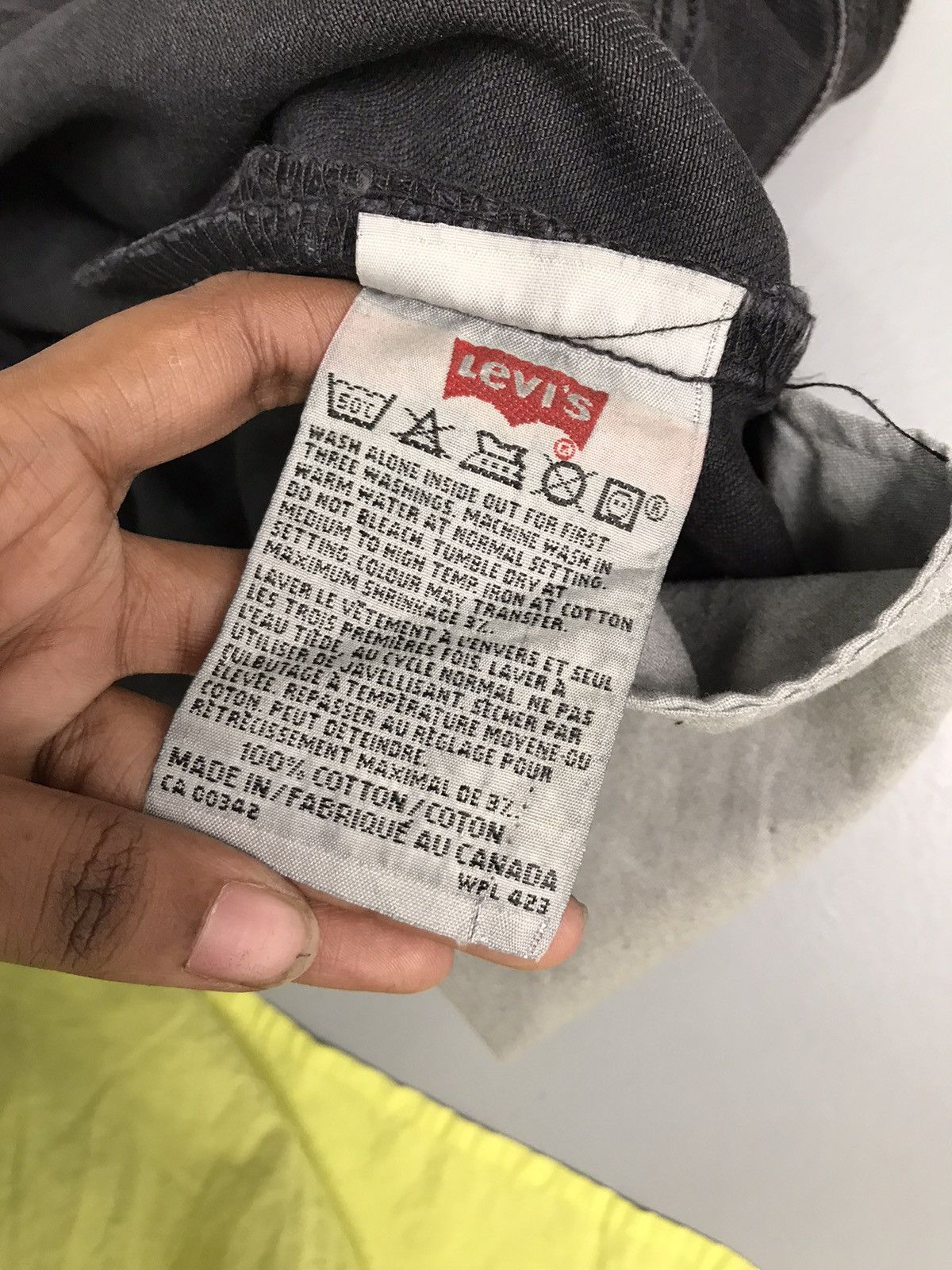 Levi's Vintage Levi’s 501 denim Size US 34 / EU 50 - 7 Thumbnail