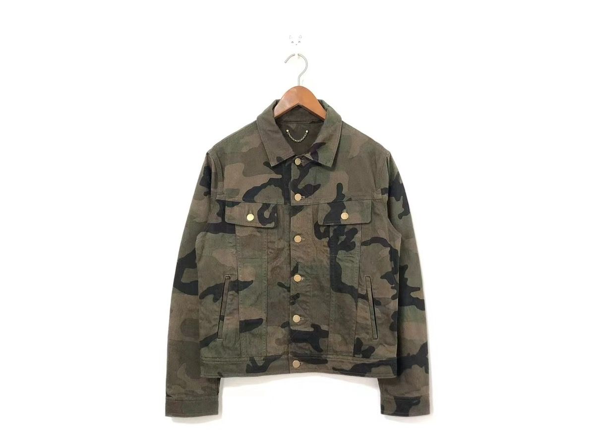 Jackets & Coats  Custom Louis Vuitton Camouflage Denim Jacket