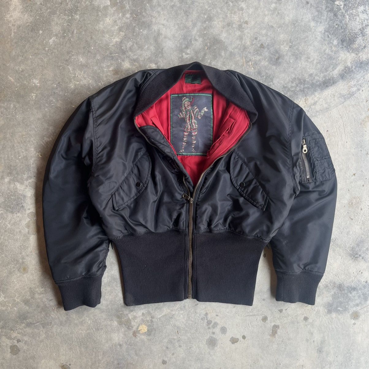 Jean Paul Gaultier VINTAGE GAULTIER JUNIOR 1980s BOMBER JACKET Size US L / EU 52-54 / 3 - 5 Thumbnail