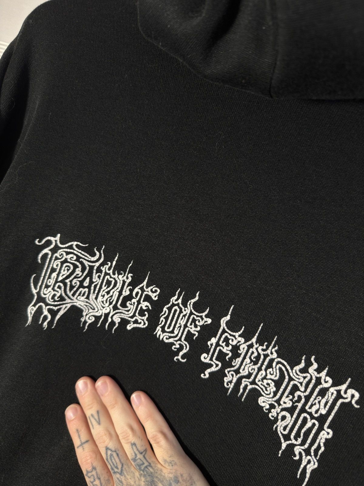 Band Tees Vintage Cradle Of Filth Hoodie Size US XL / EU 56 / 4 - 6 Thumbnail