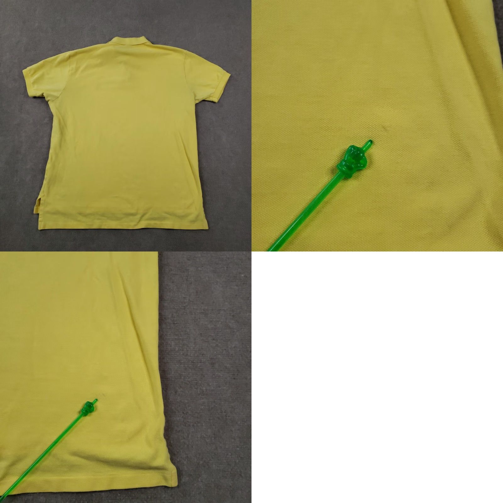 Polo Ralph Lauren Polo Ralph Lauren Shirt Mens XL Yellow Short Sleeve Pique Cotton Size US XL / EU 56 / 4 - 8 Thumbnail