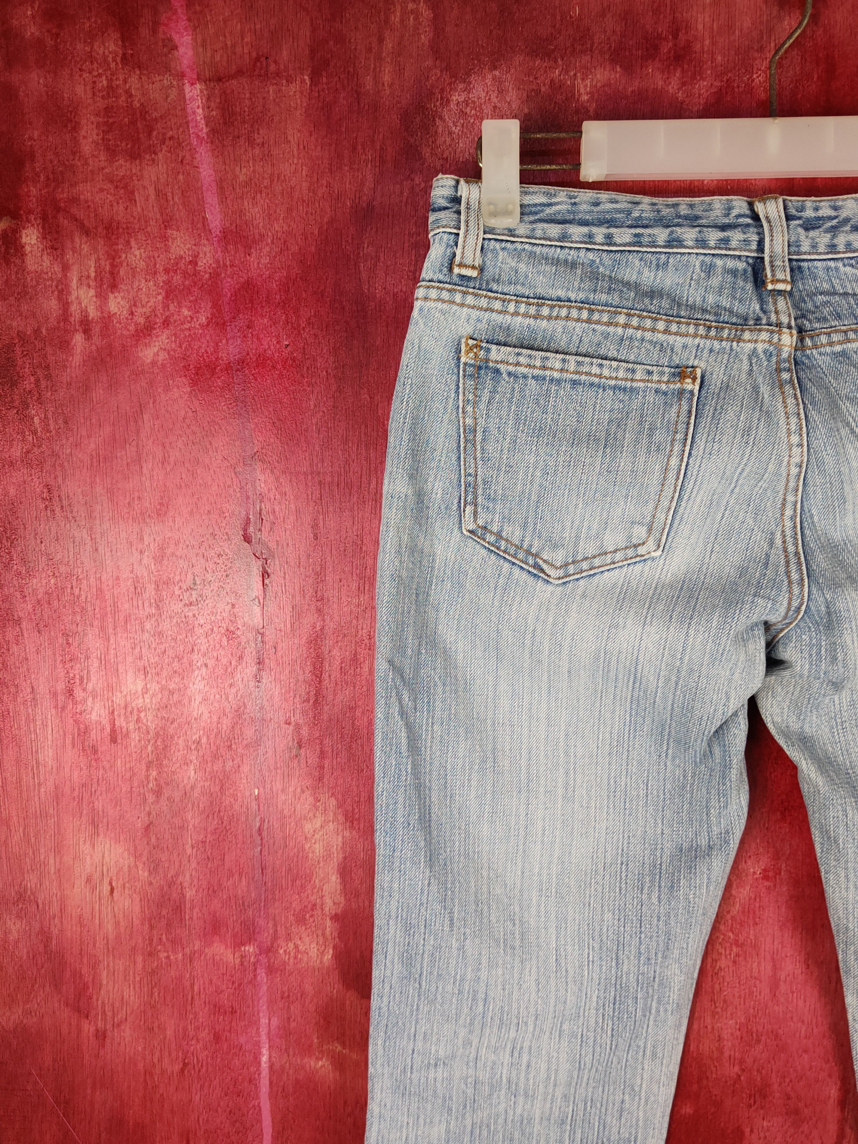 Japanese Brand Untitled Blue Distressed Multipocket Denim #S1586 Size 28" / US 6 / IT 42 - 8 Thumbnail