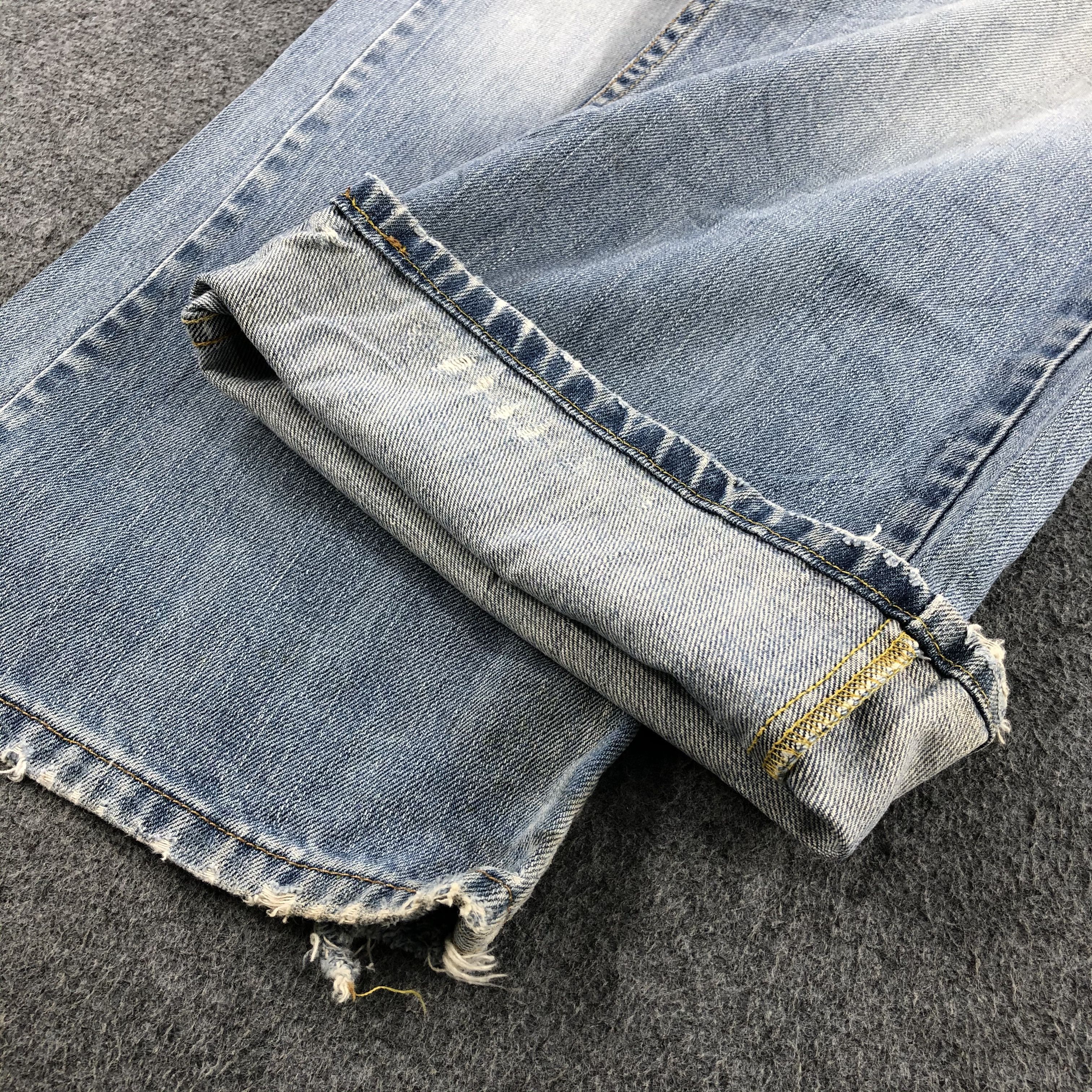 Levi's Vintage 90s Light Wash Levis 527 Jeans-J2055 Size US 34 / EU 50 - 7 Thumbnail