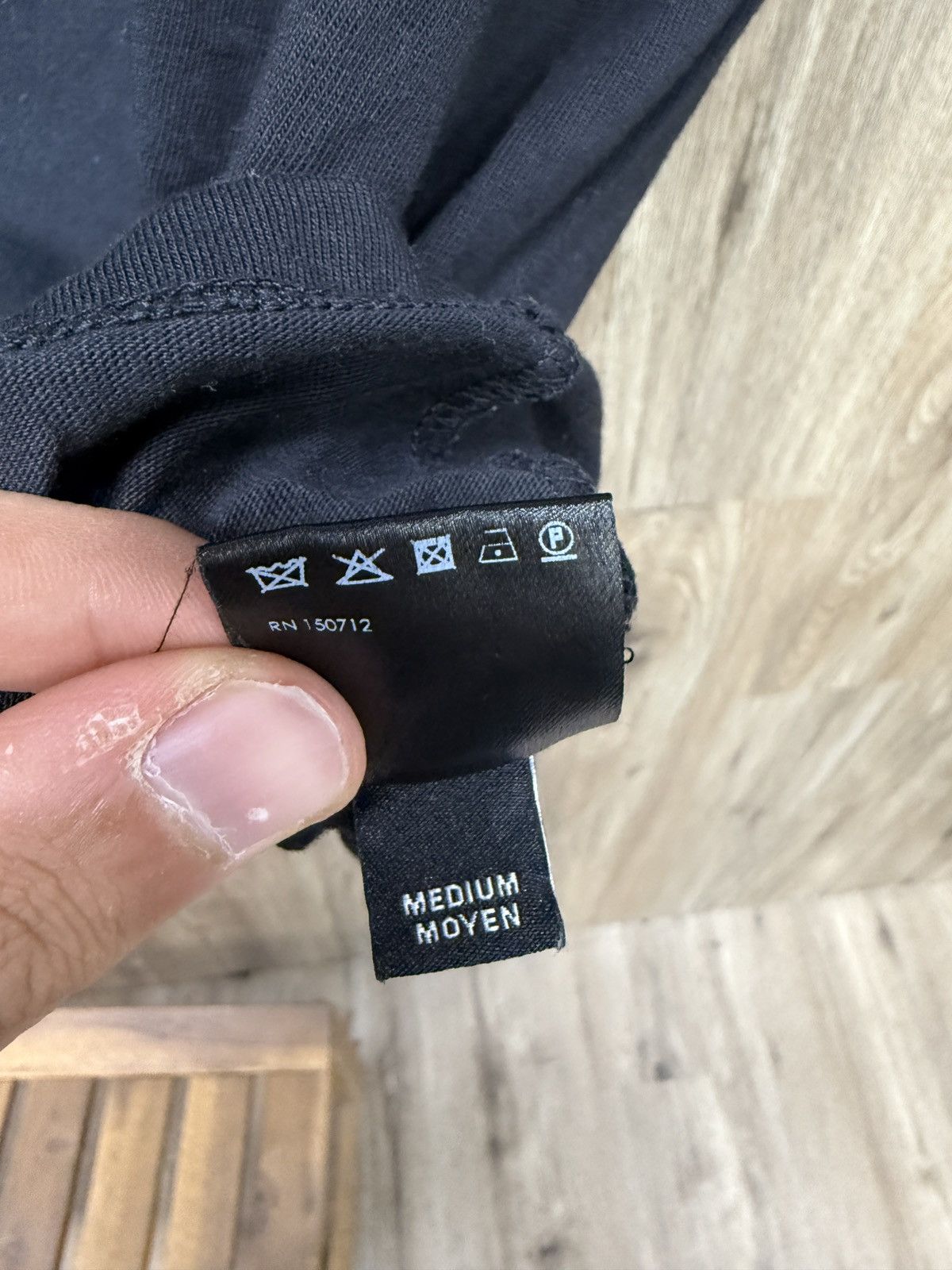 Amiri Amiri Blue Logo Short Sleeve Size US M / EU 48-50 / 2 - 9 Thumbnail